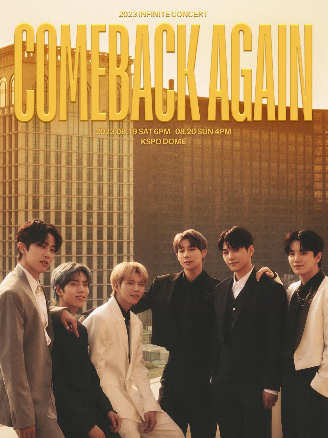 INFINITE CONCERT 'COMEBACK AGAIN' preview 2