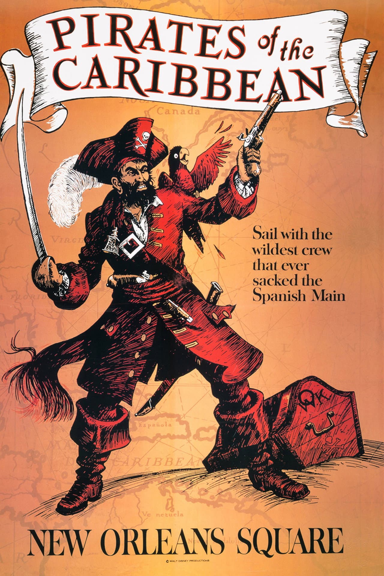 Extinct Attractions Club Presents: The Pirates of the Caribbean Story preview 1