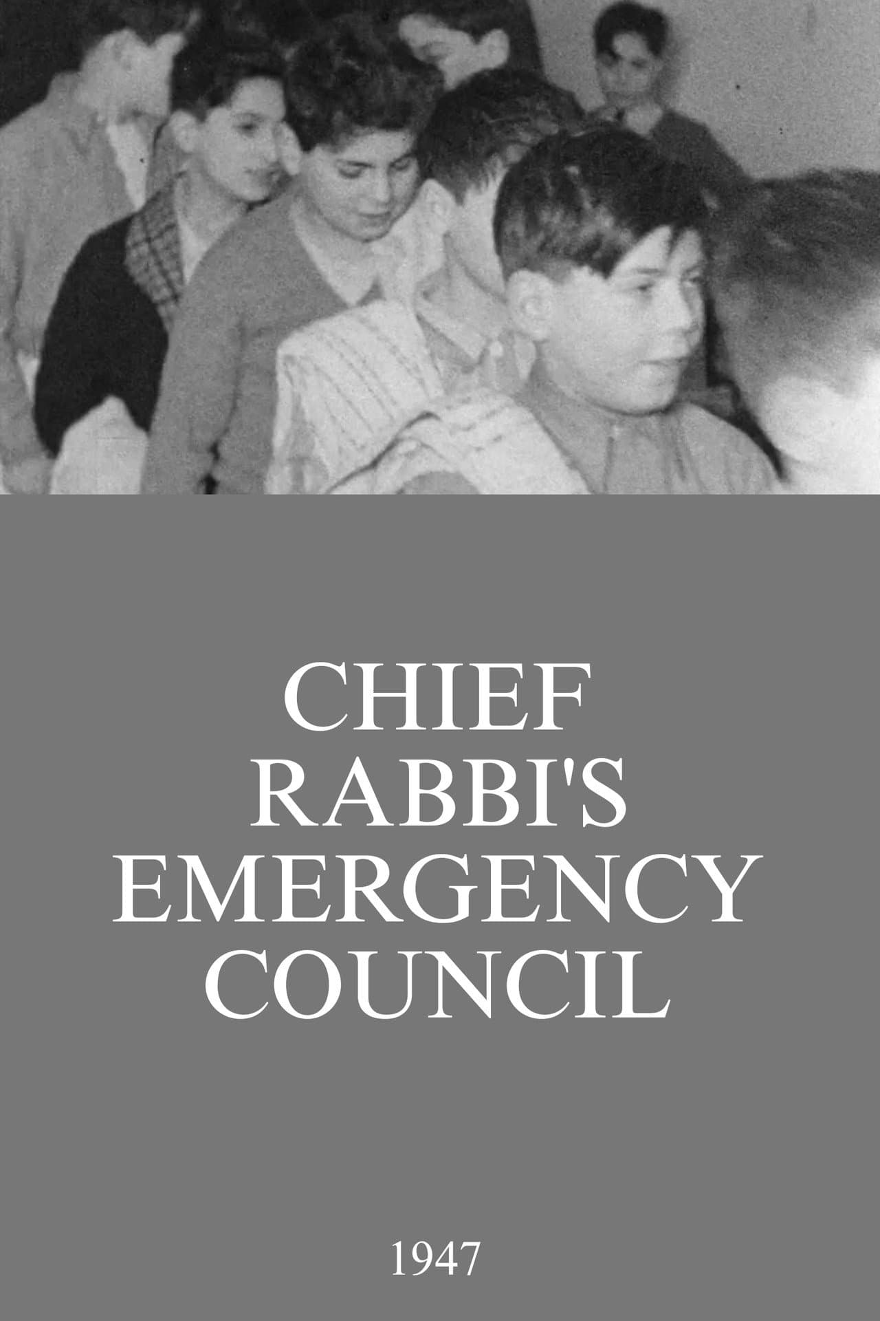 Chief Rabbi's Emergency Council preview 1