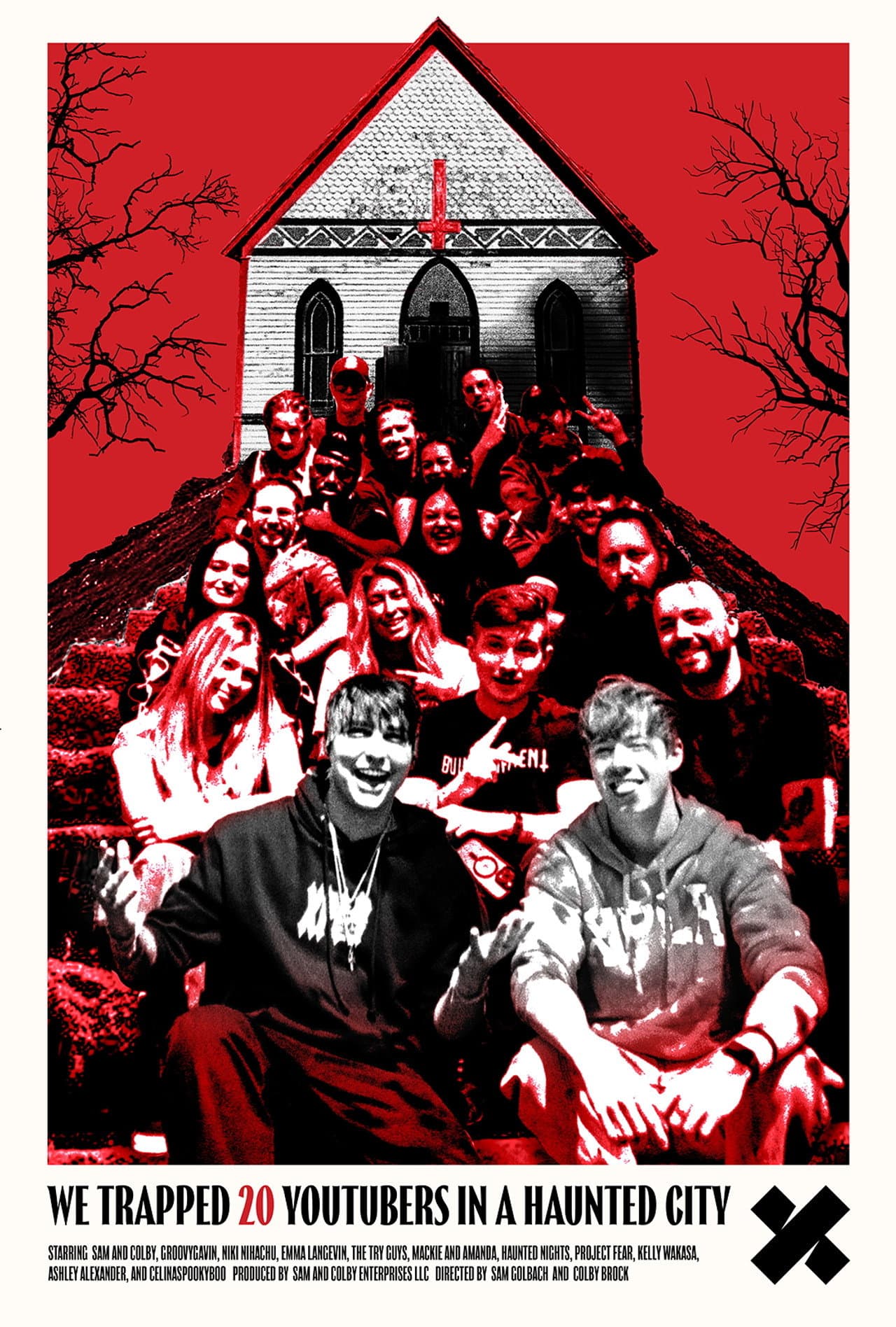 We Trapped 20 YouTubers in a Haunted City preview 2