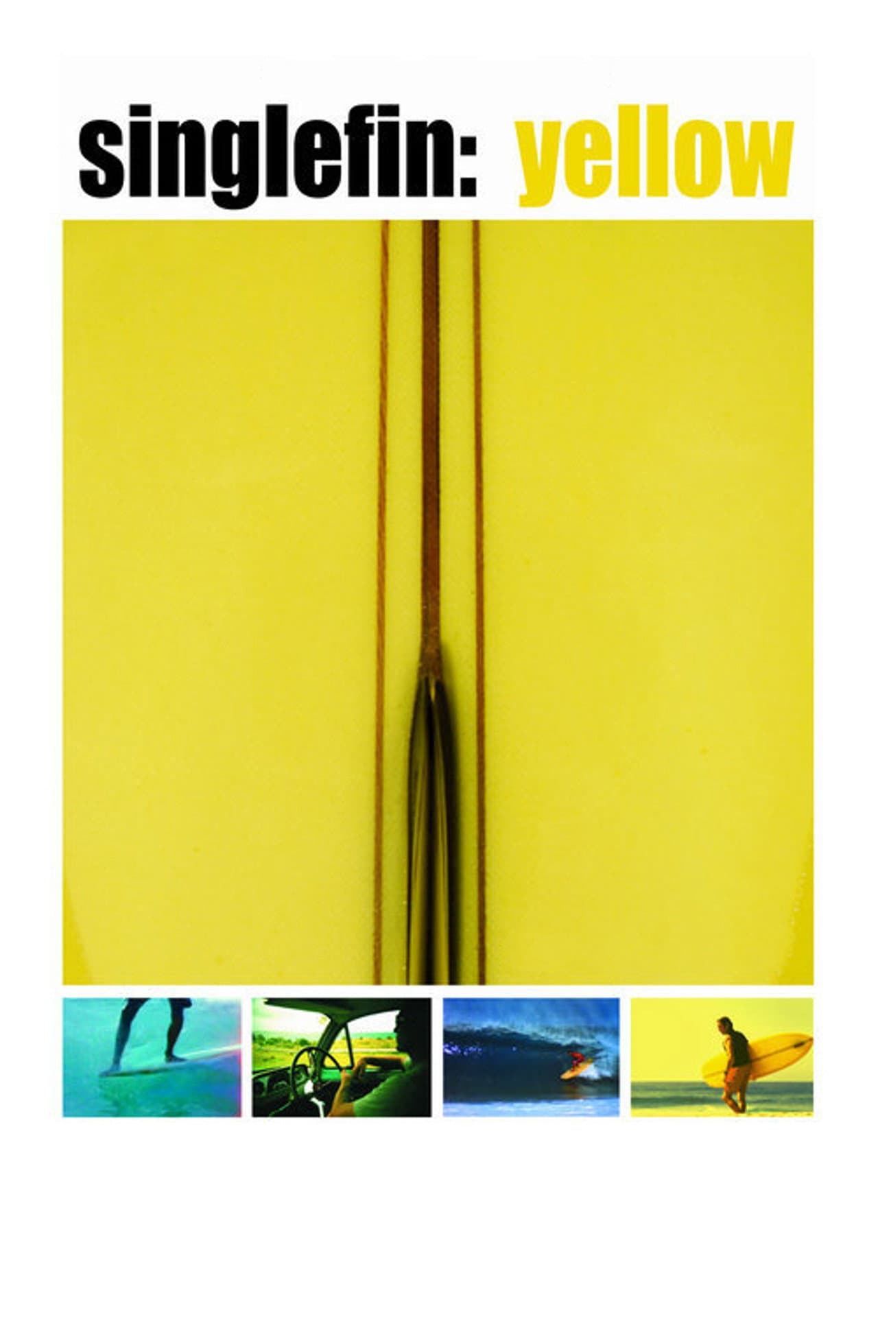 Single Fin Yellow preview 2