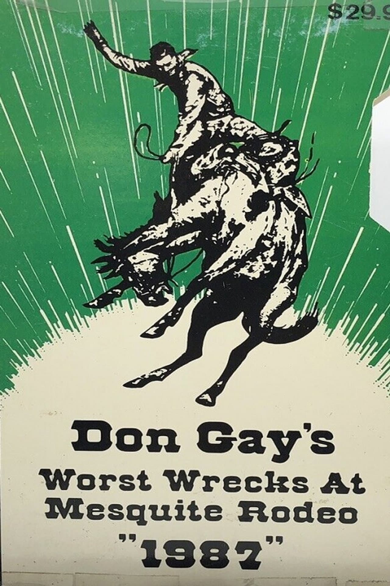 Don Gay's Worst Wrecks at Mesquite Rodeo 1987 preview 2