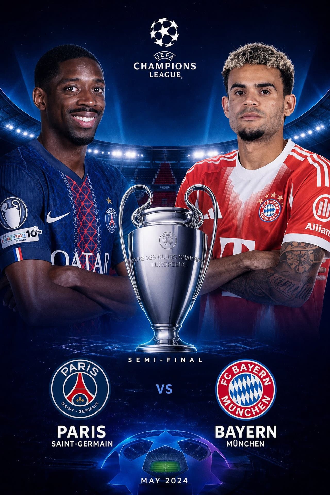 Champions League 2026: Paris Saint-Germain - Bayern München preview 1
