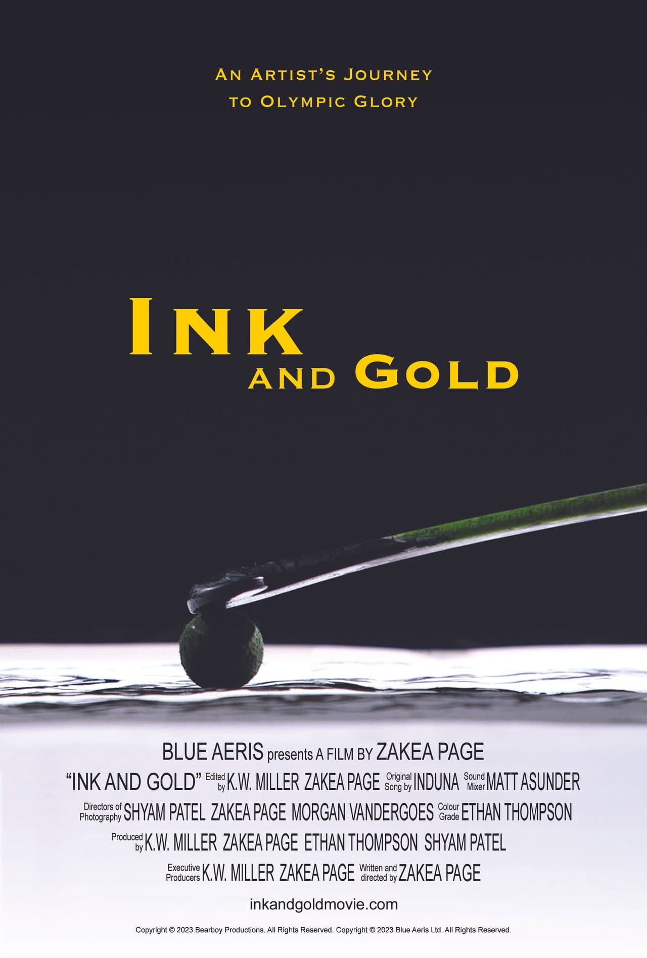 Ink and Gold: An Artist's Journey to Olympic Glory preview 1