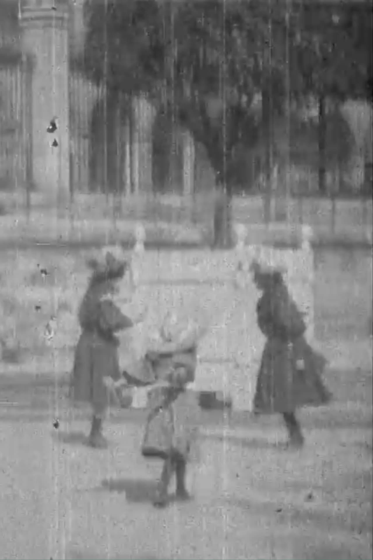 Children playing with skipping rope preview 1