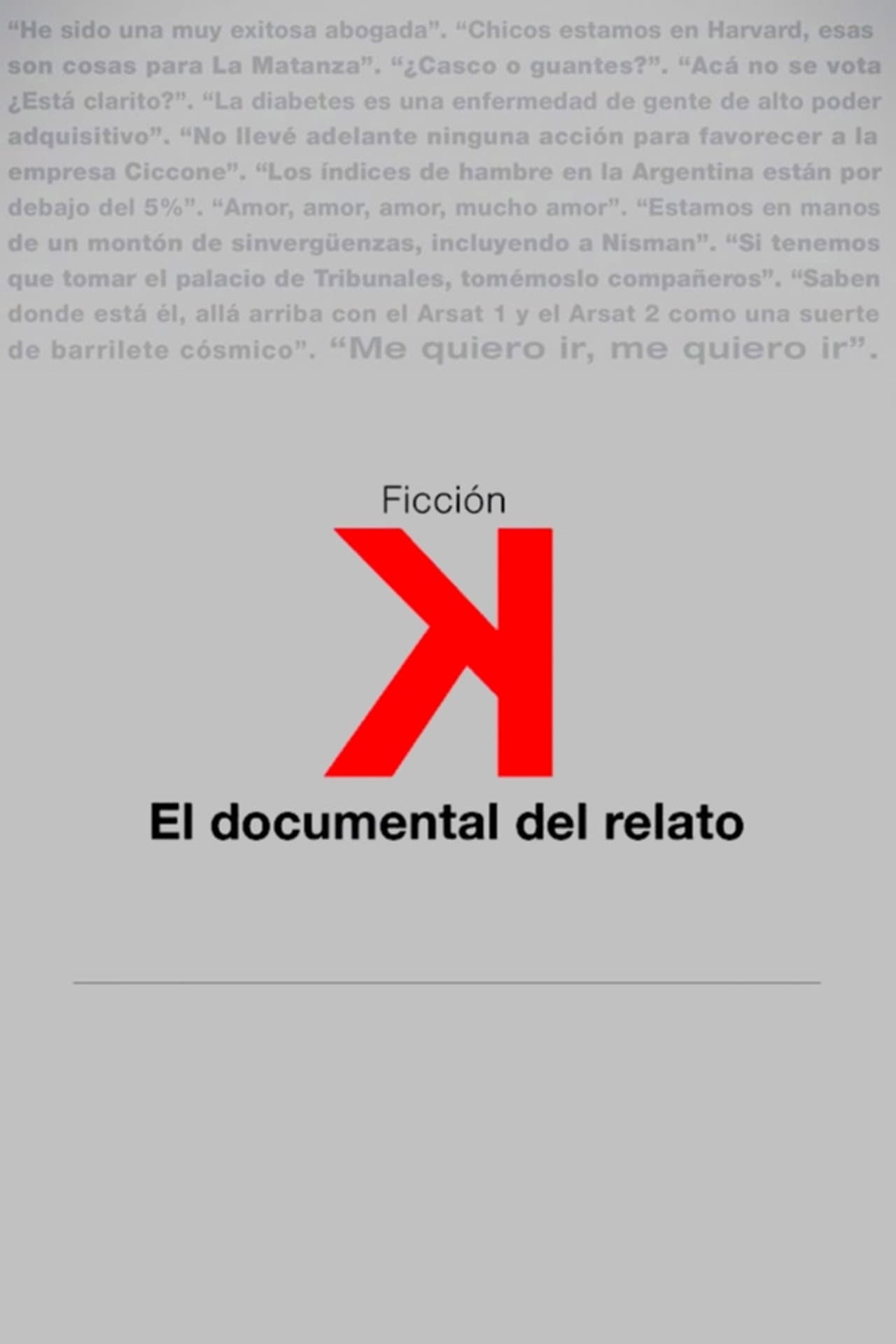 Ficción K preview 2