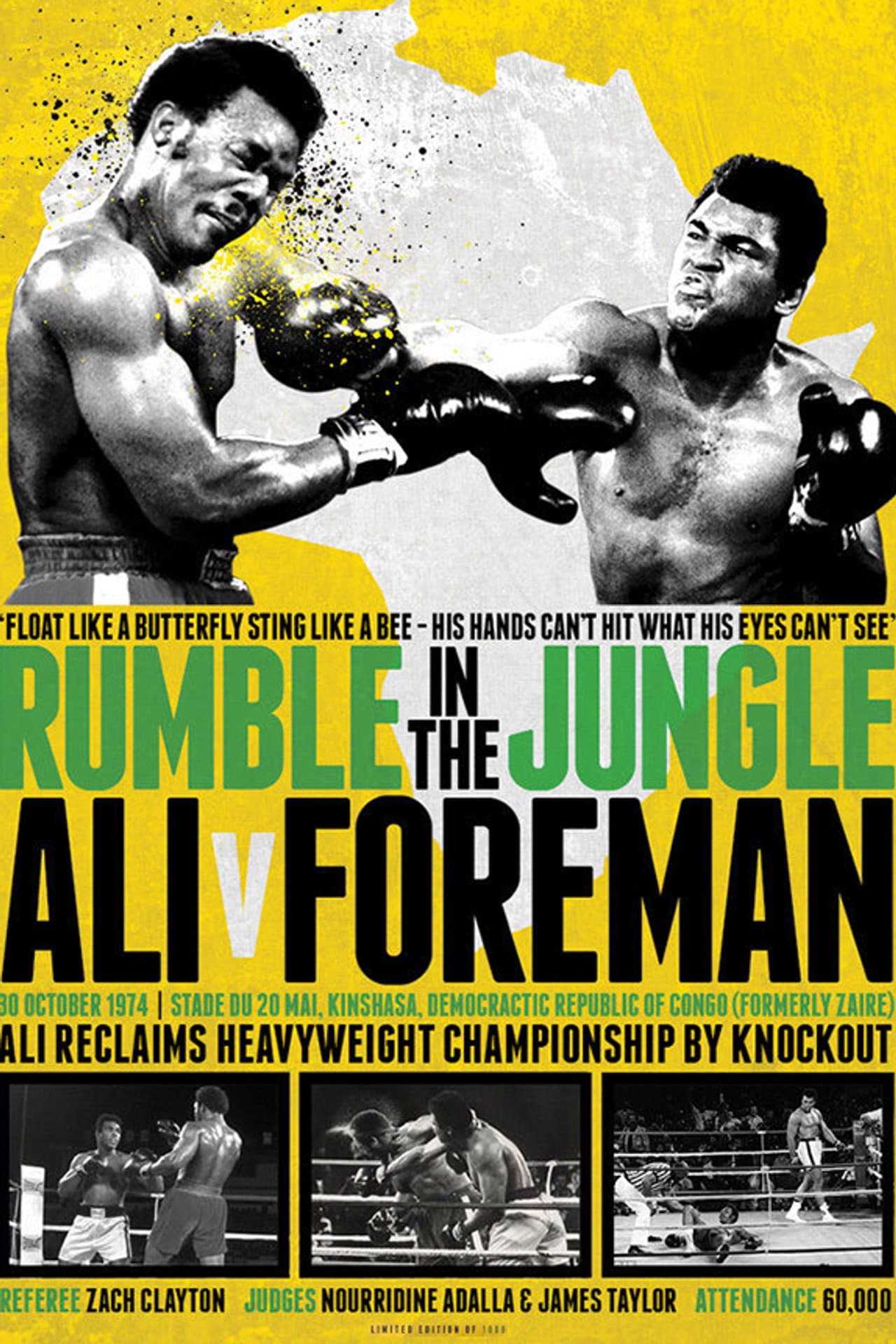 The Rumble in the Jungle: George Foreman vs. Muhammad Ali preview 1