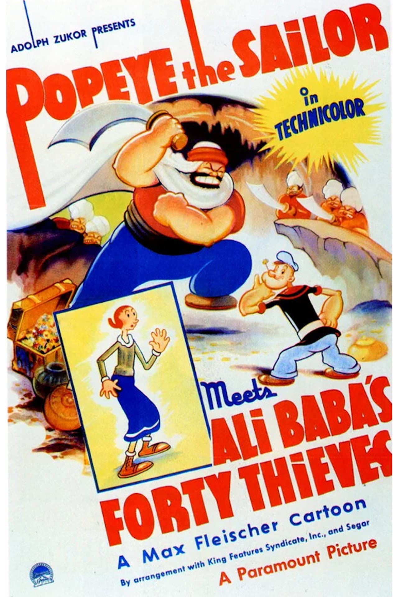 Popeye the Sailor Meets Ali Baba's Forty Thieves preview 2