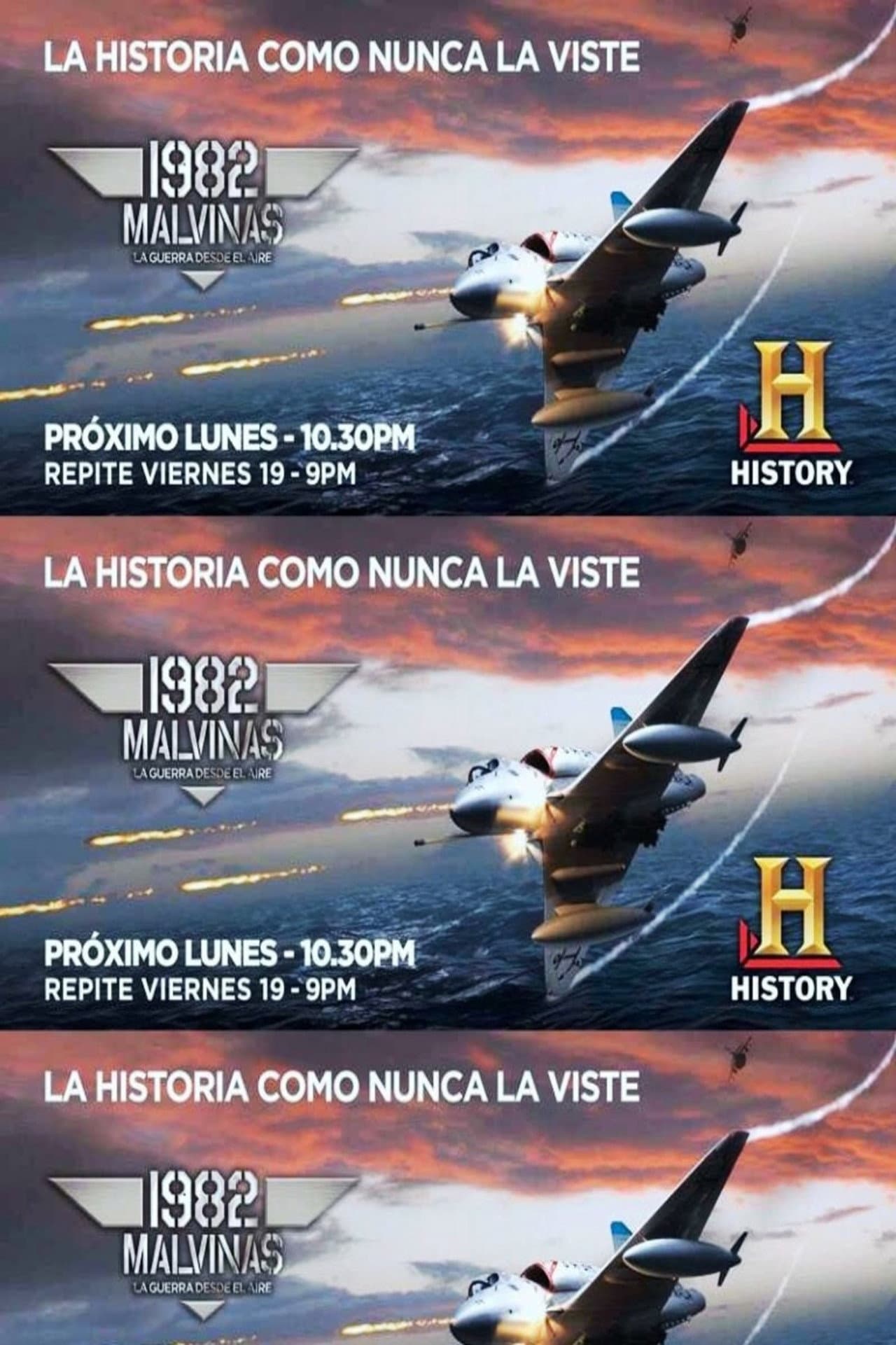 1982 Malvinas, La guerra desde el aire preview 1