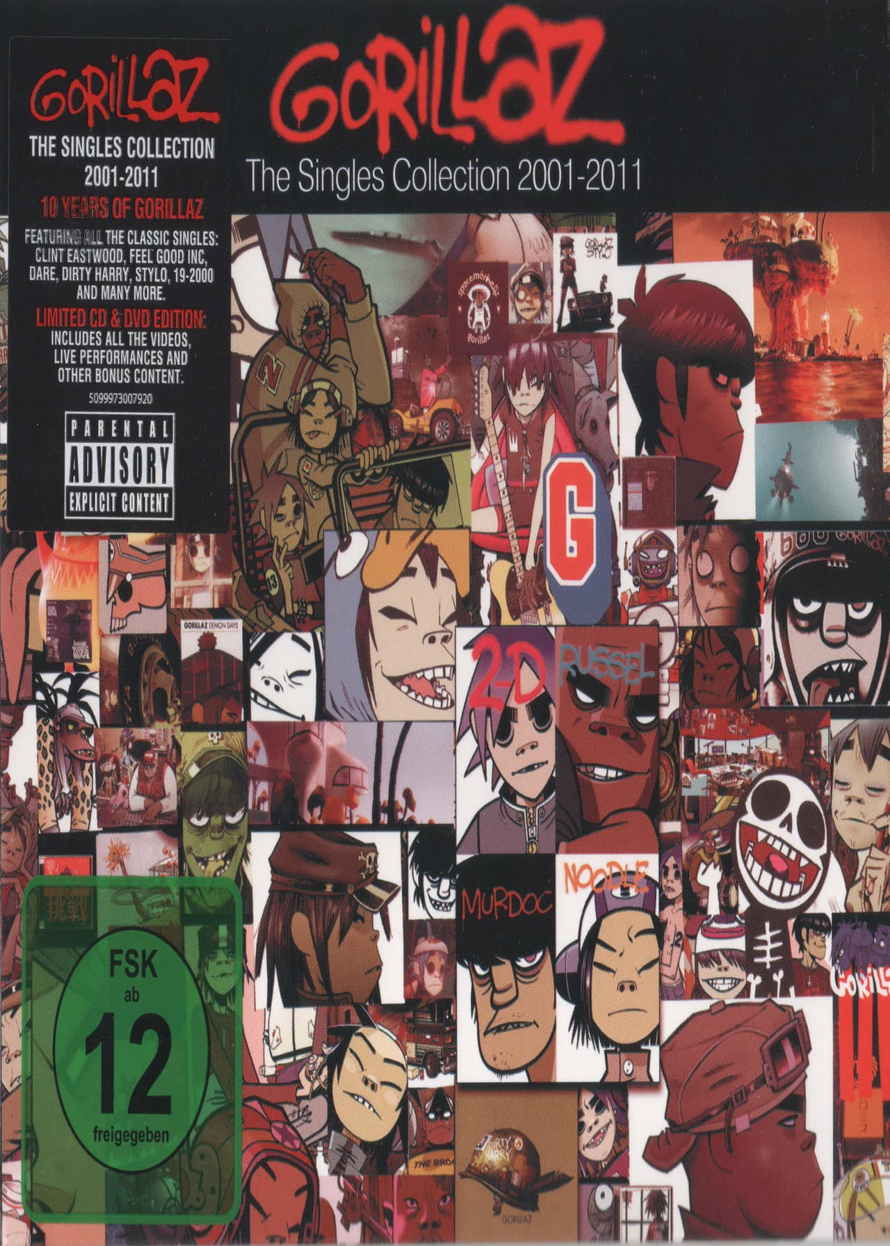 Gorillaz - Single Collection 2001-2011 preview 1
