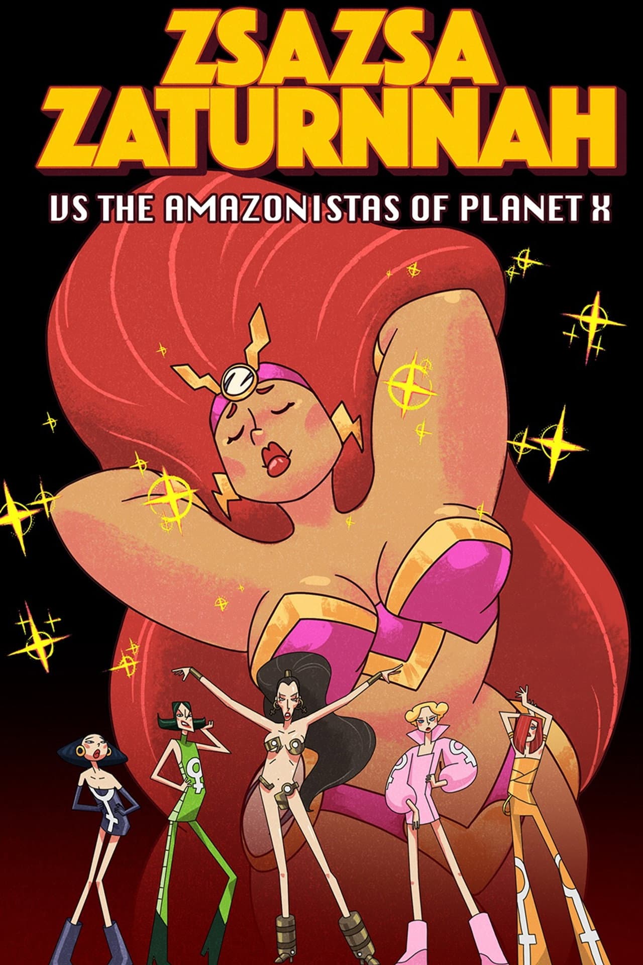 ZsaZsa Zaturnnah vs. The Amazonistas of Planet X preview 2