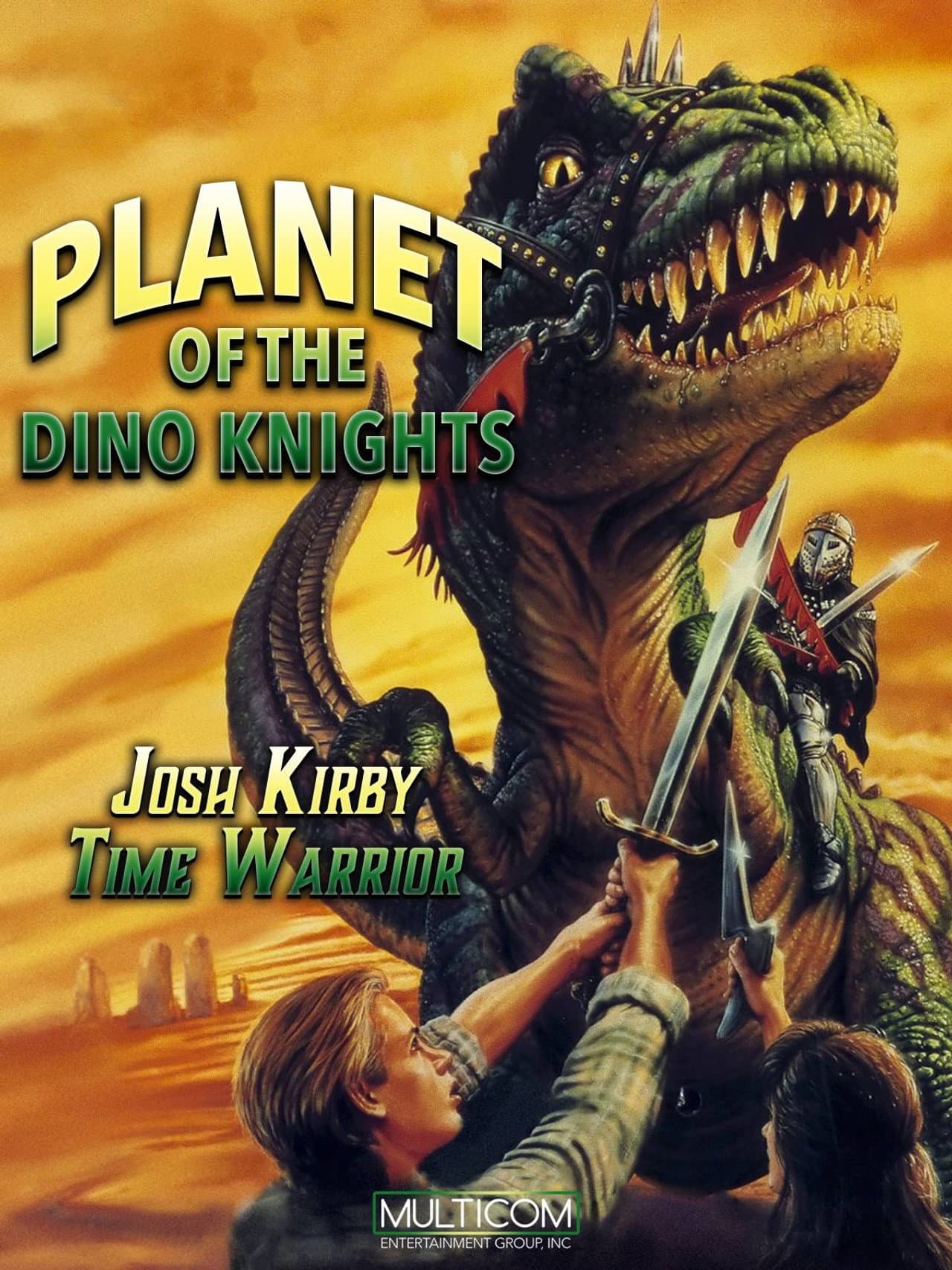 Josh Kirby... Time Warrior: Planet of the Dino-Knights preview 2