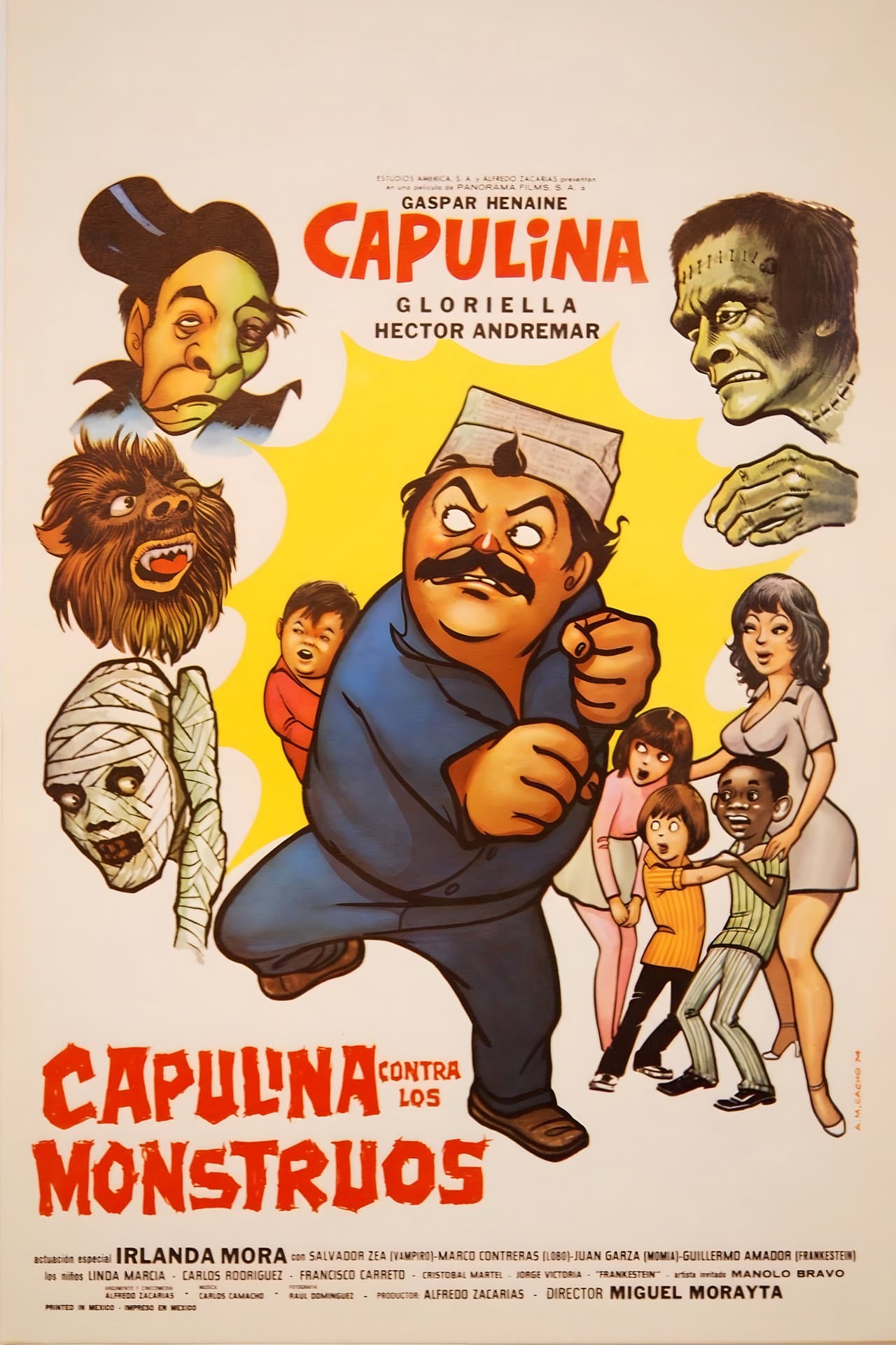 Capulina vs. the Monsters preview 2