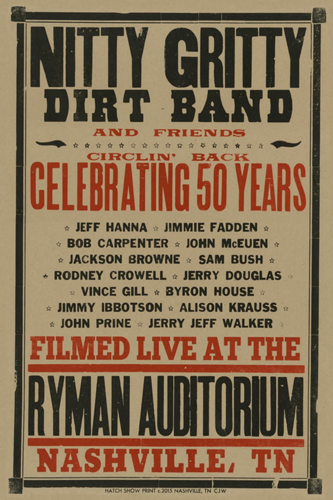 Nitty Gritty Dirt Band and Friends - Circlin' Back: Celebrating 50 Years preview 1