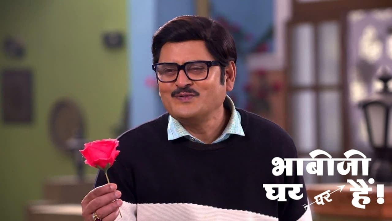 Tiwari Puts a Flower In David's Hair