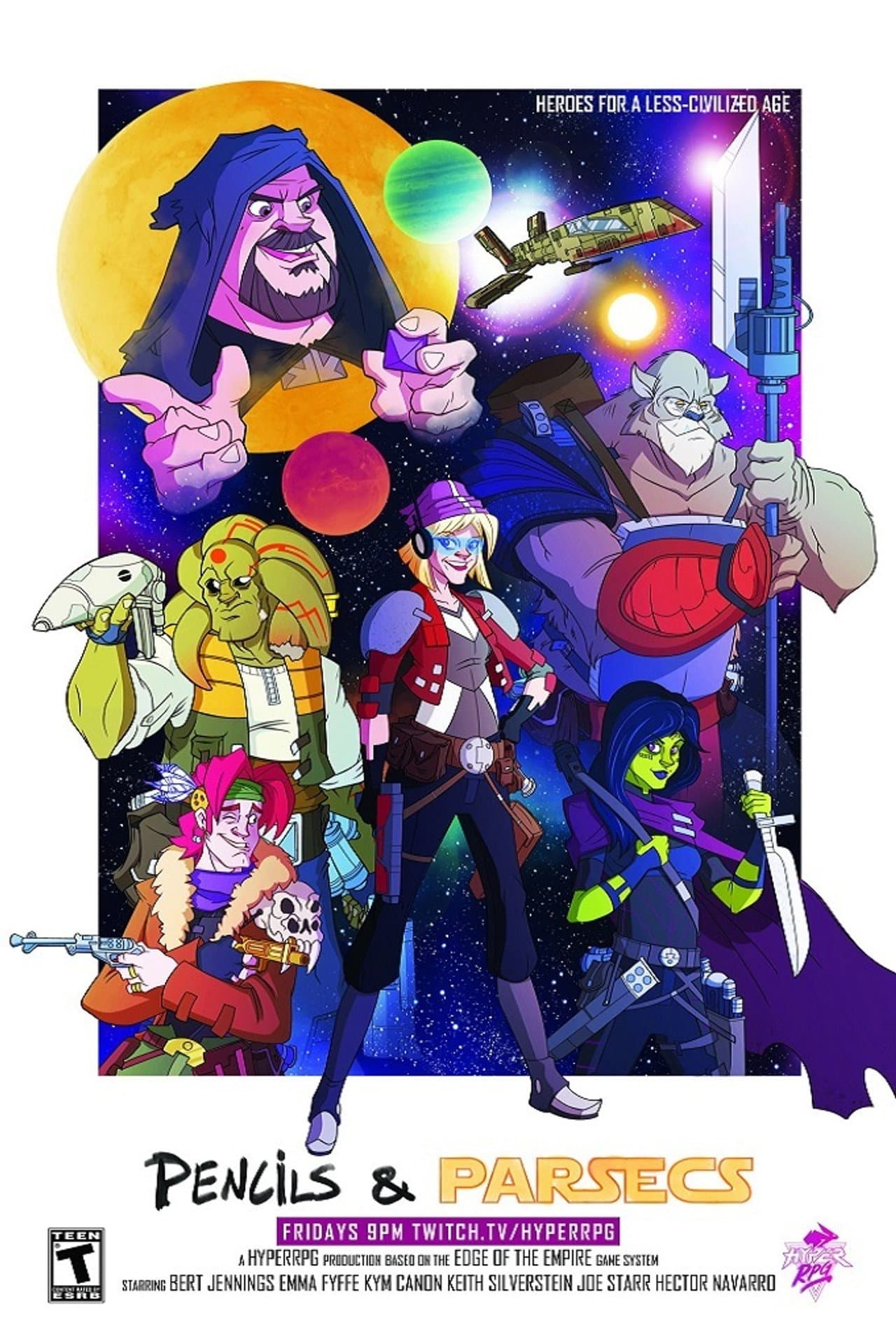 Pencils and Parsecs preview 2