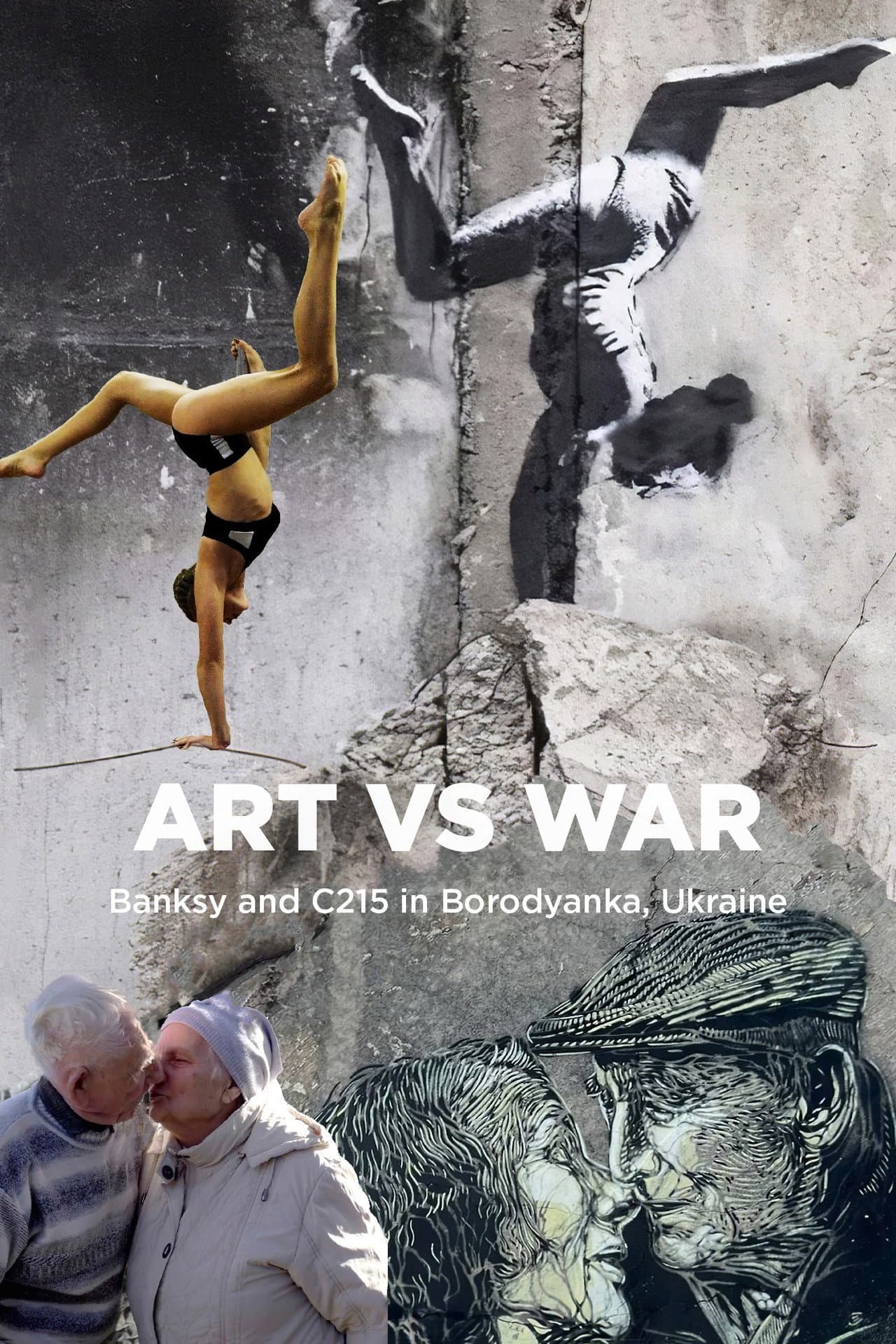 Art Vs War: Banksy And C215 In Borodianka, Ukraine preview 2