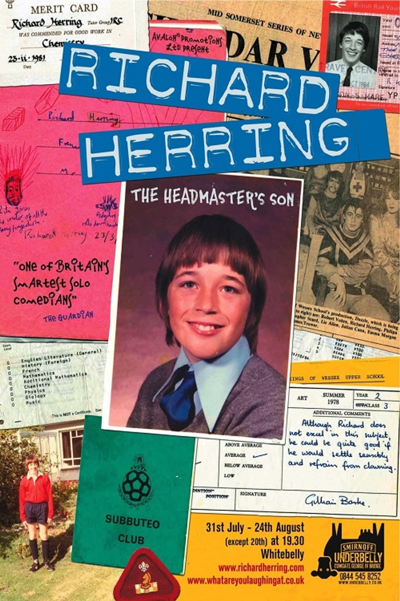 Richard Herring: The Headmaster's Son preview 1