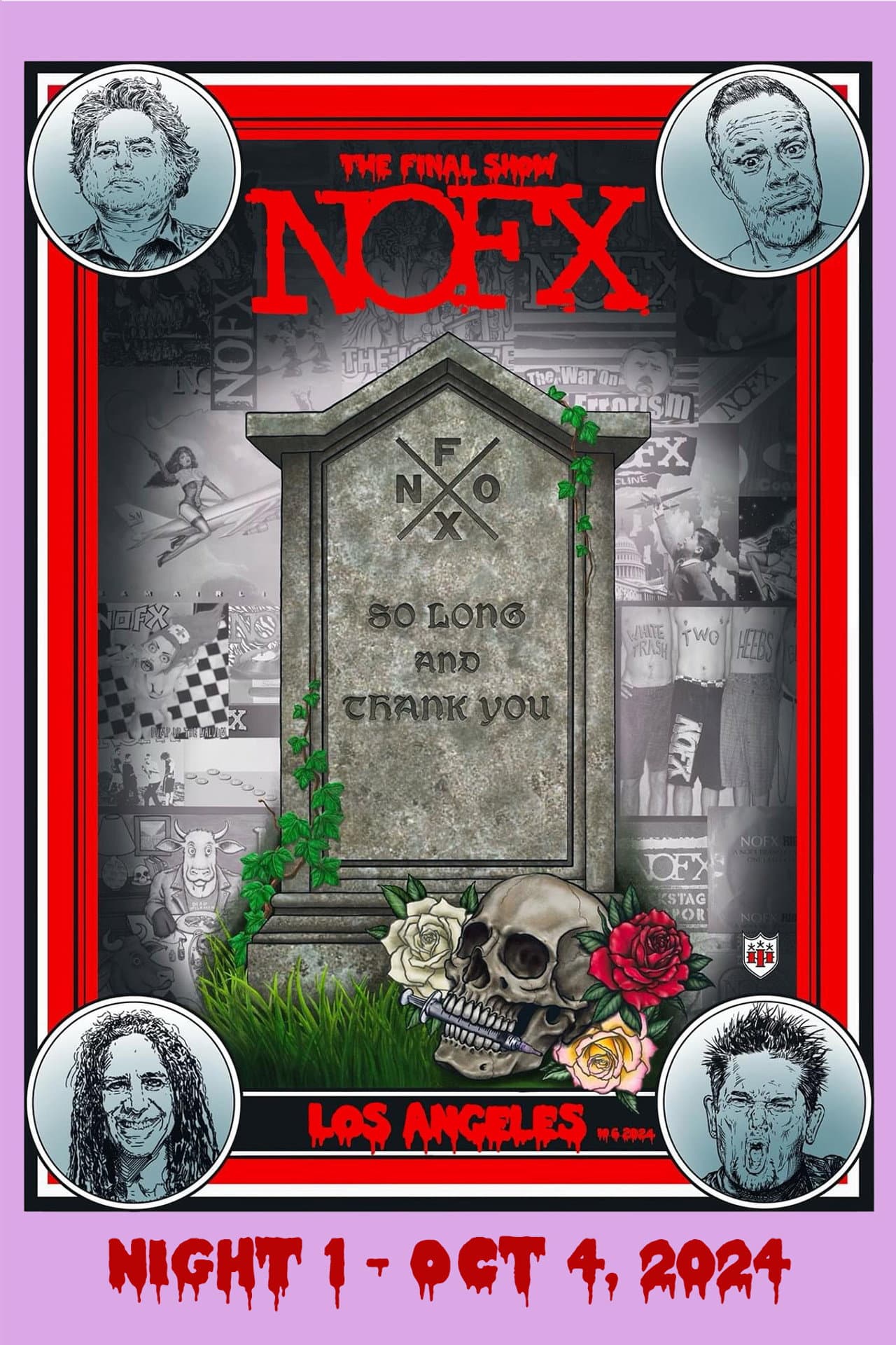 NOFX: The Final Show (Night 1) Oct 4, 2024 preview 2