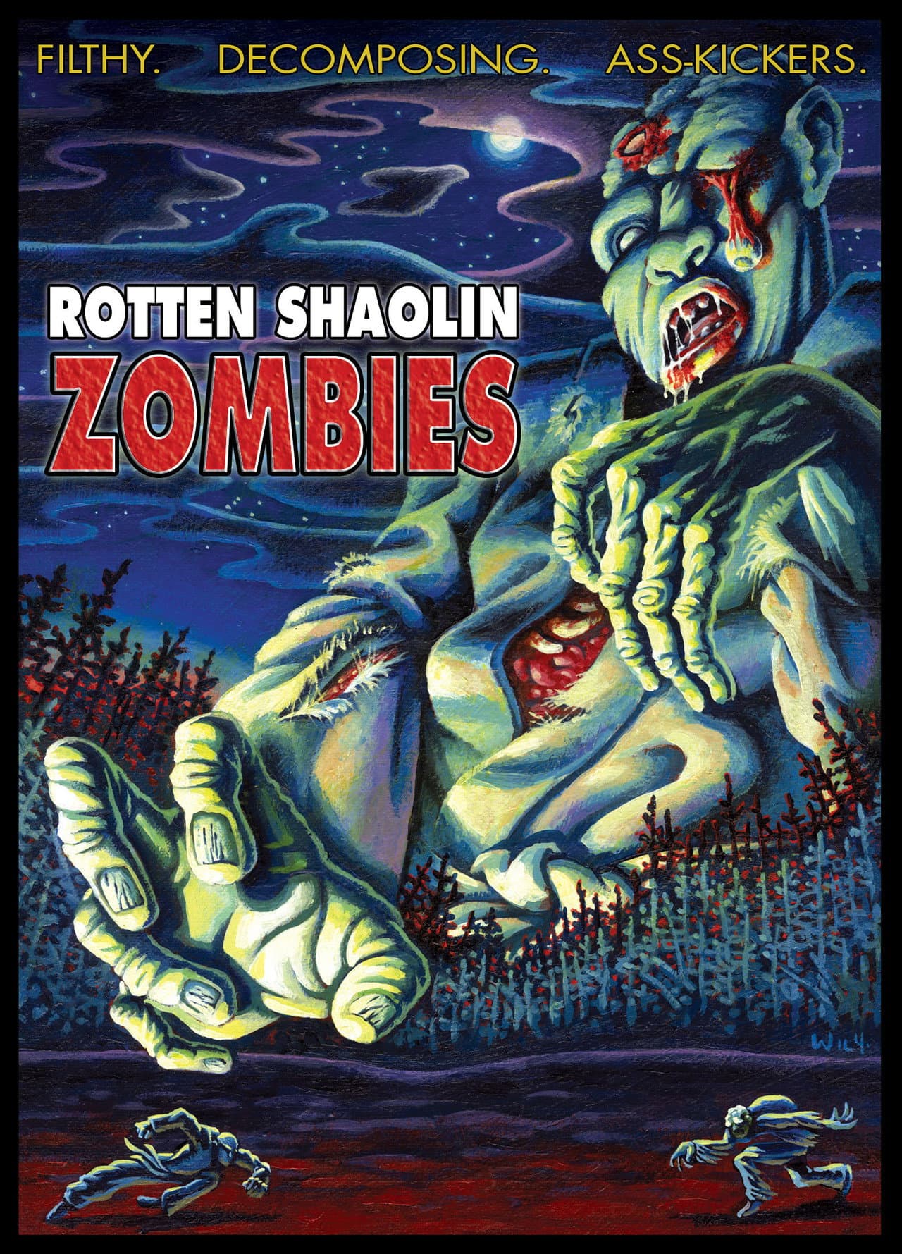 Rotten Shaolin Zombies preview 1