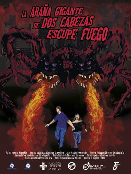 La Araña Gigante de Dos Cabezas Escupe Fuego