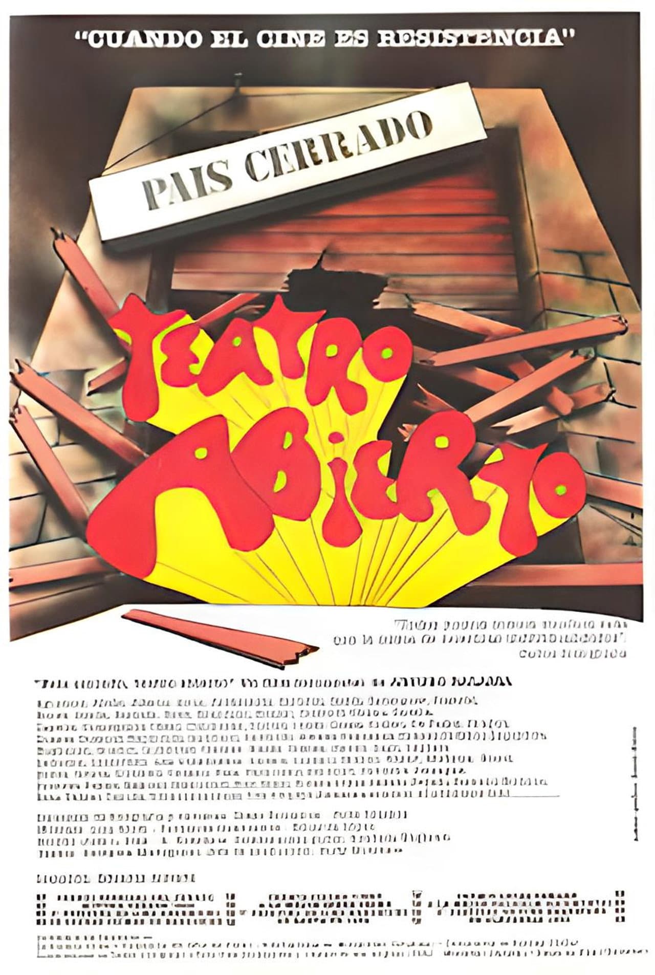 País cerrado, teatro abierto preview 1