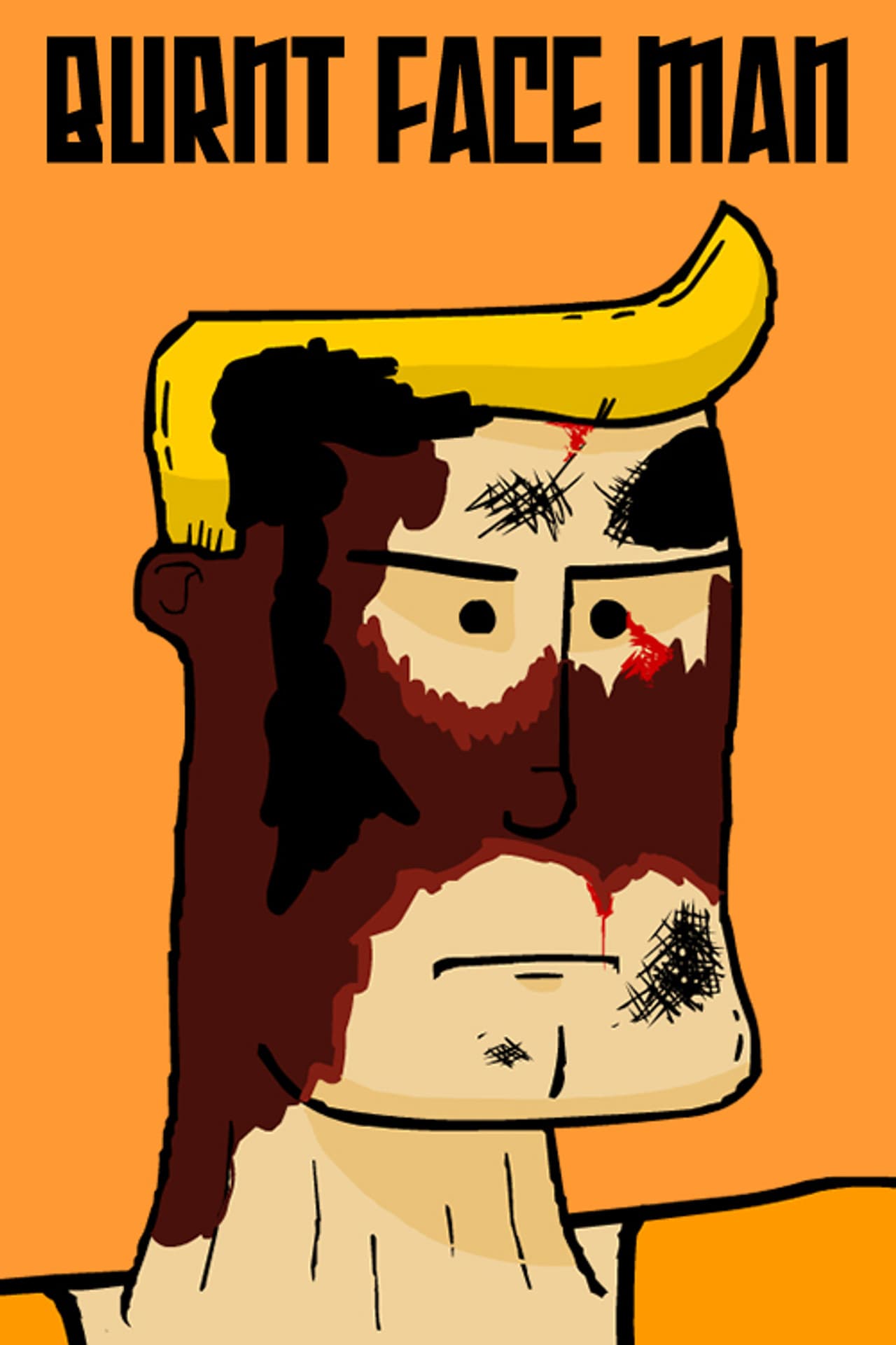 Burnt Face Man preview 1