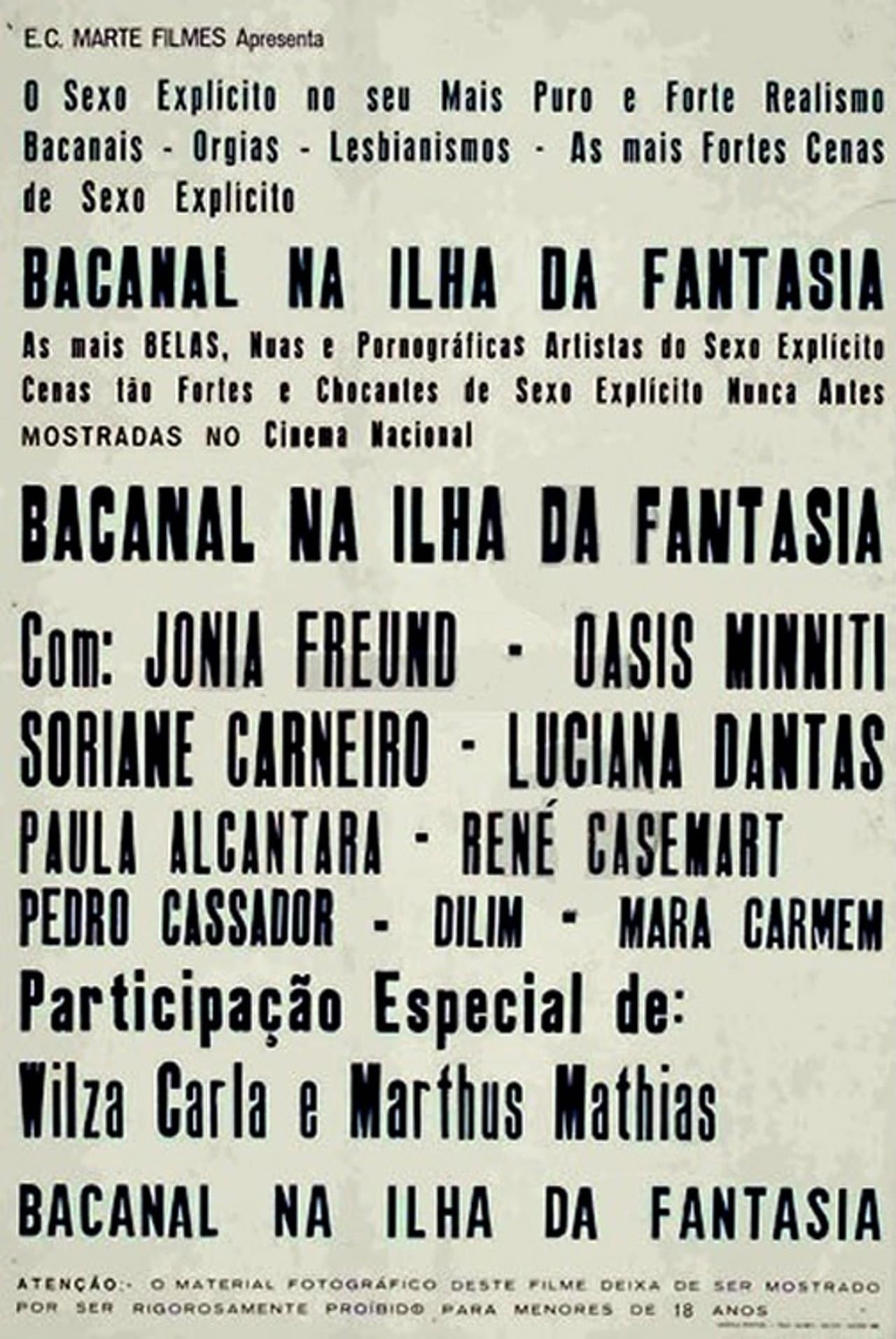 Bacanal na Ilha da Fantasia preview 1