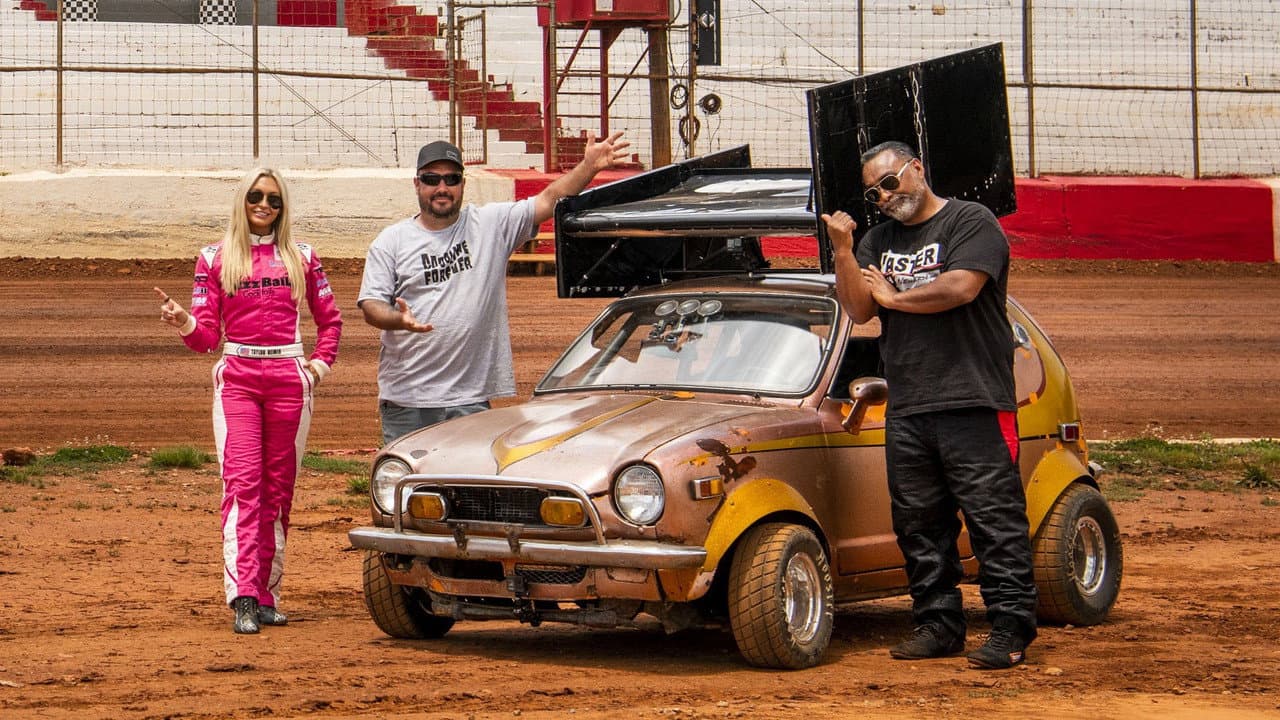 Dirt Track Racing Mini-Honda!
