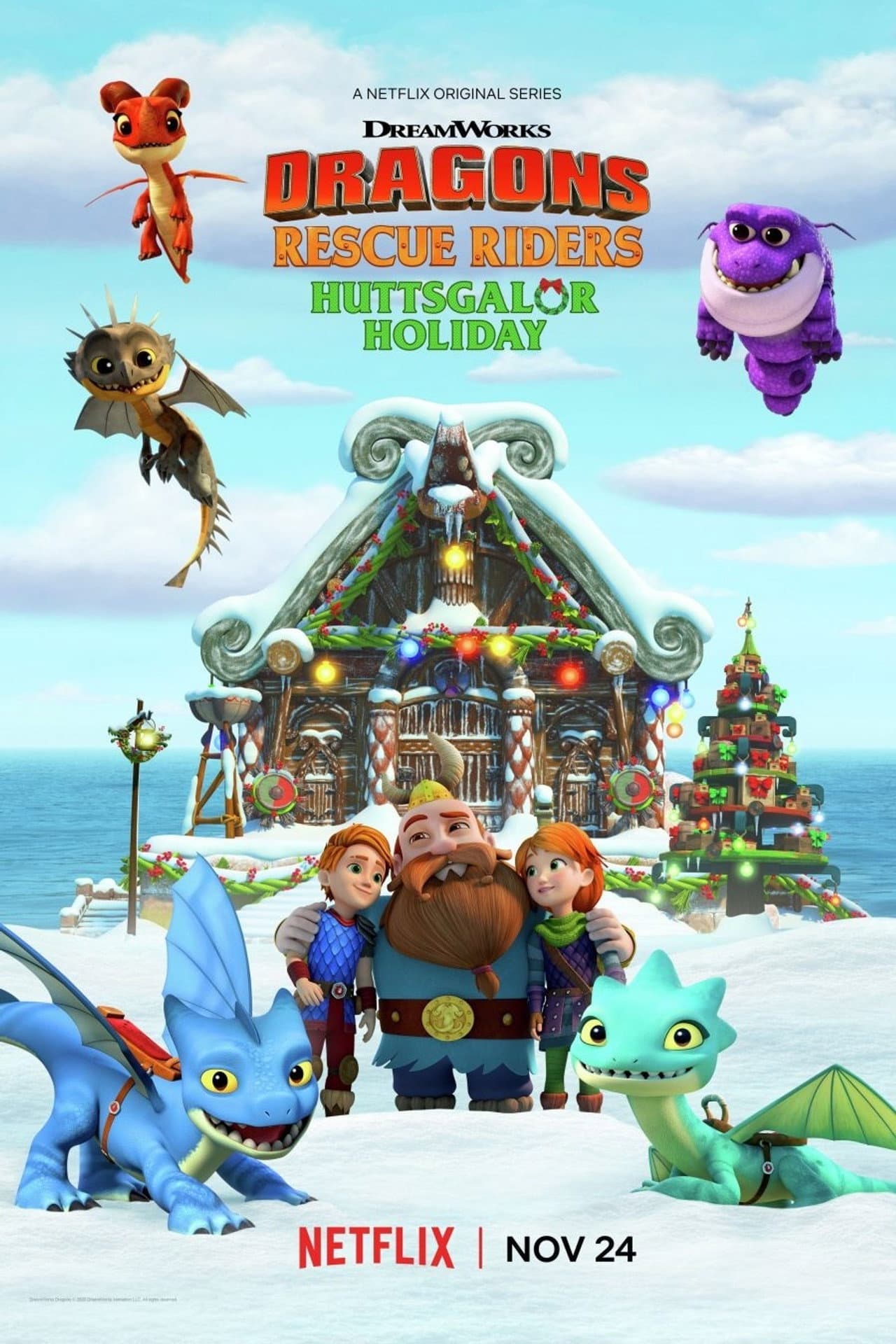 Dragons: Rescue Riders: Huttsgalor Holiday preview 2