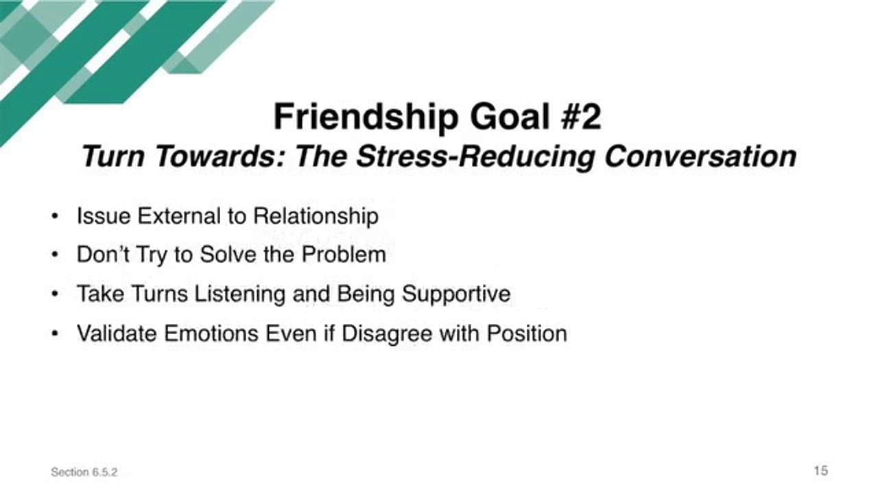Chapter 6 - Friendship Goal #2