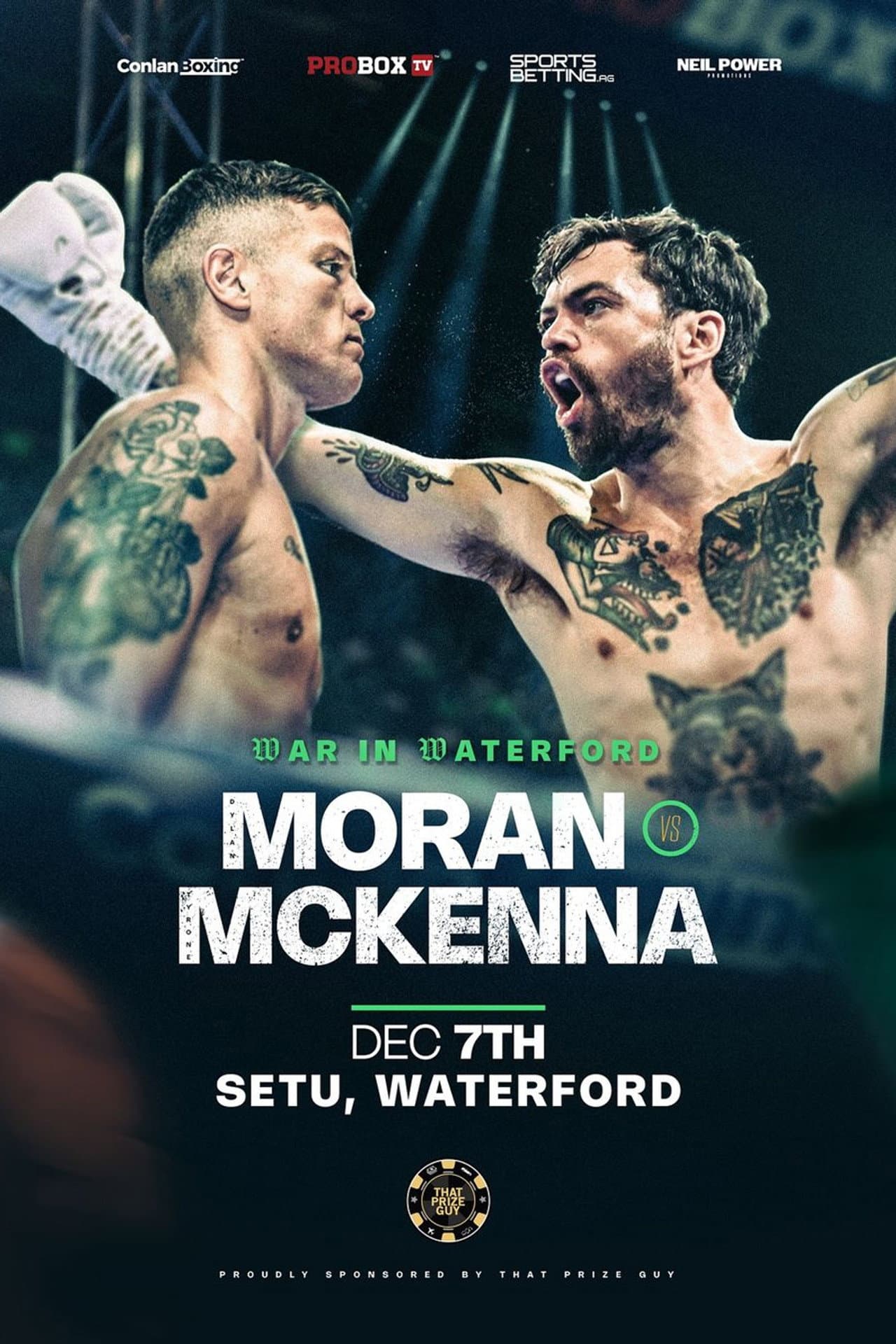 Dylan Moran vs. Tyrone McKenna preview 2