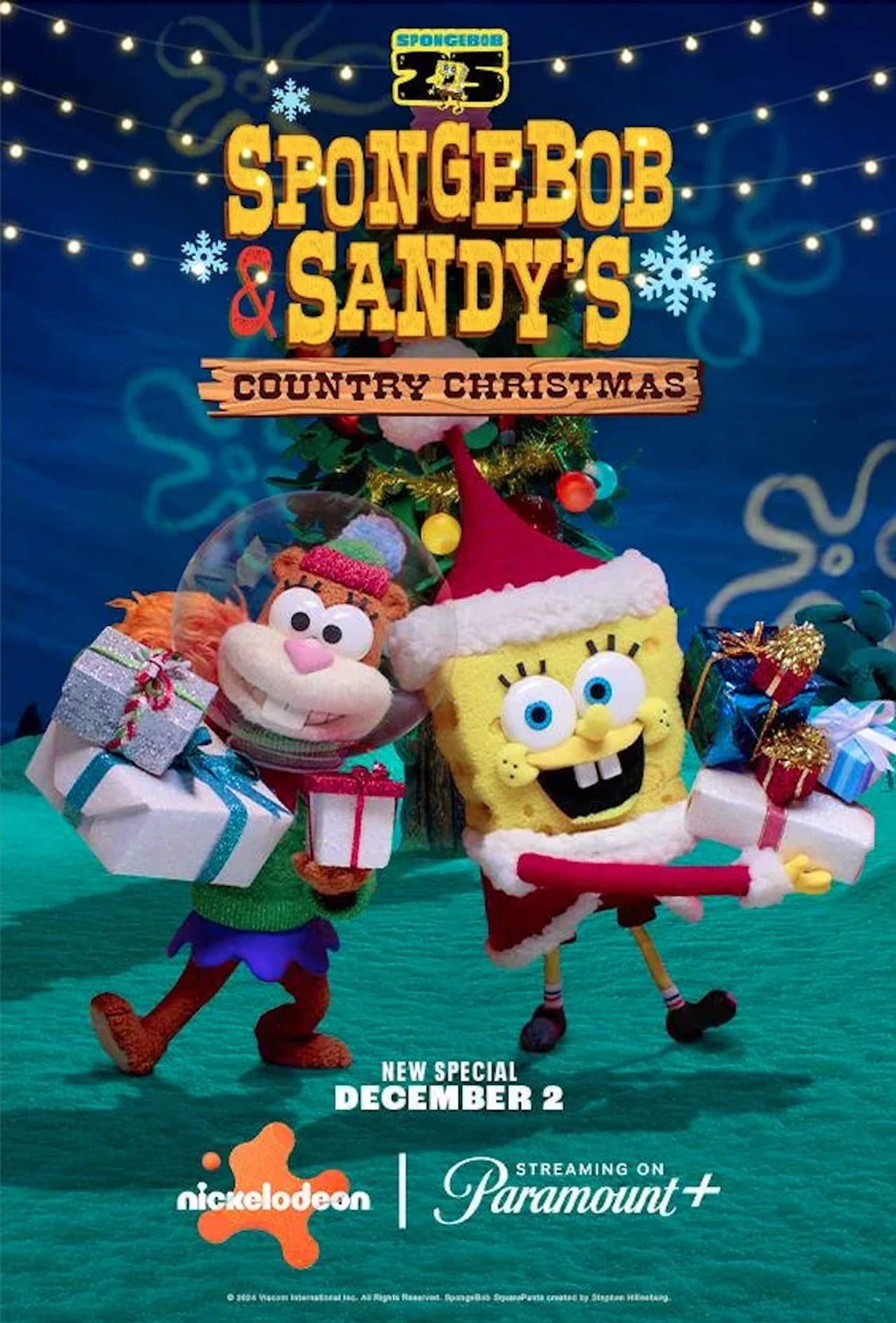 Spongebob and Sandy’s Country Christmas preview 2