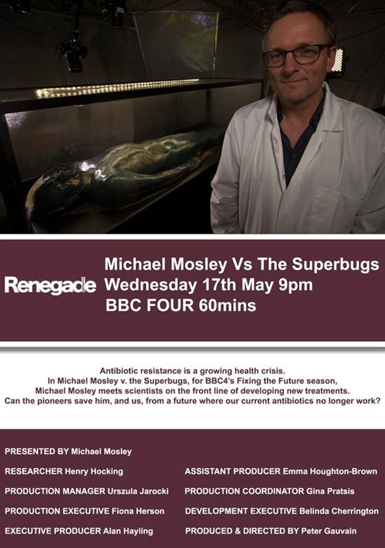 Michael Mosley vs The Superbugs preview 2