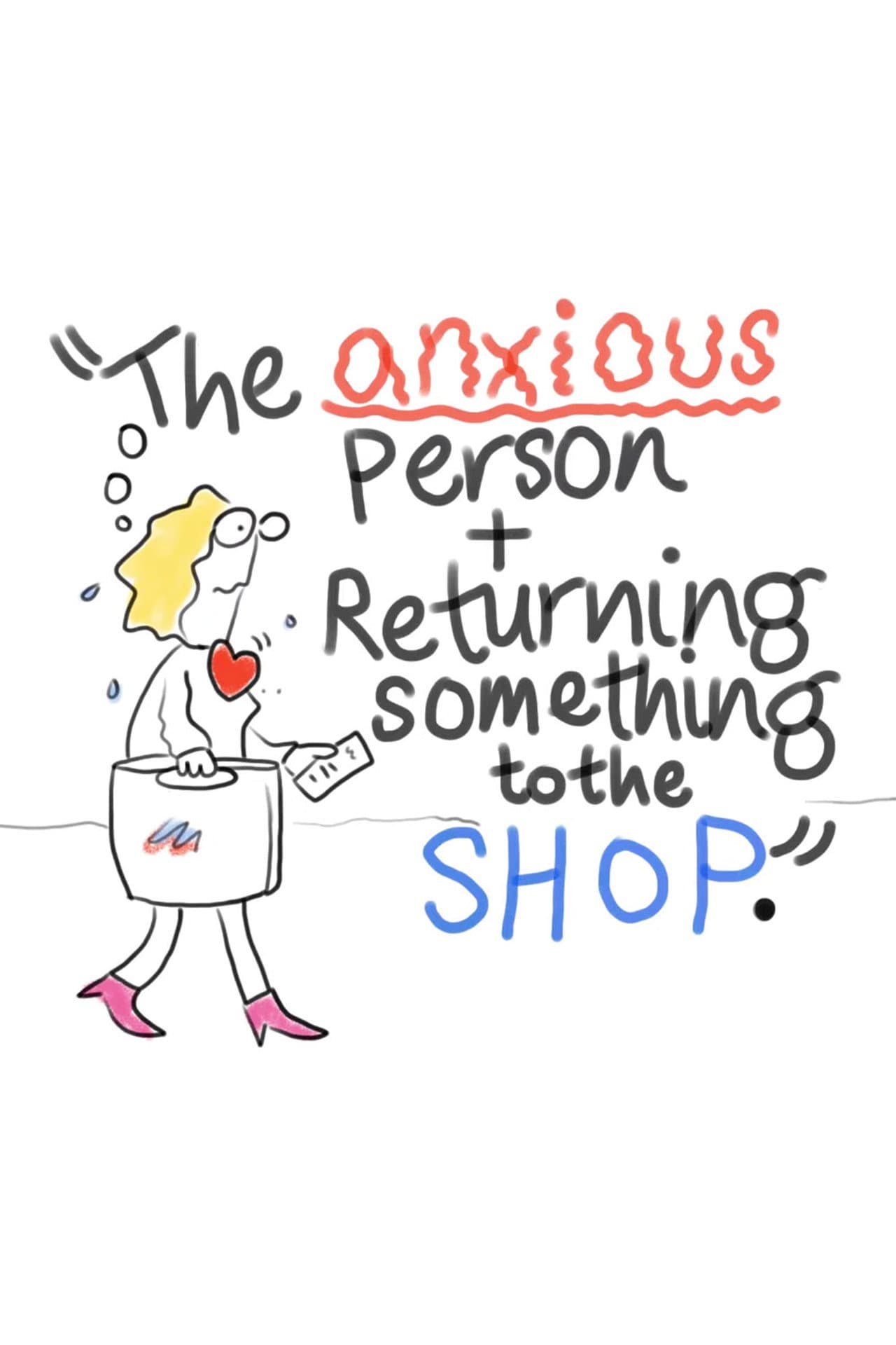 The Anxious Person + Returning Something to the Shop preview 1