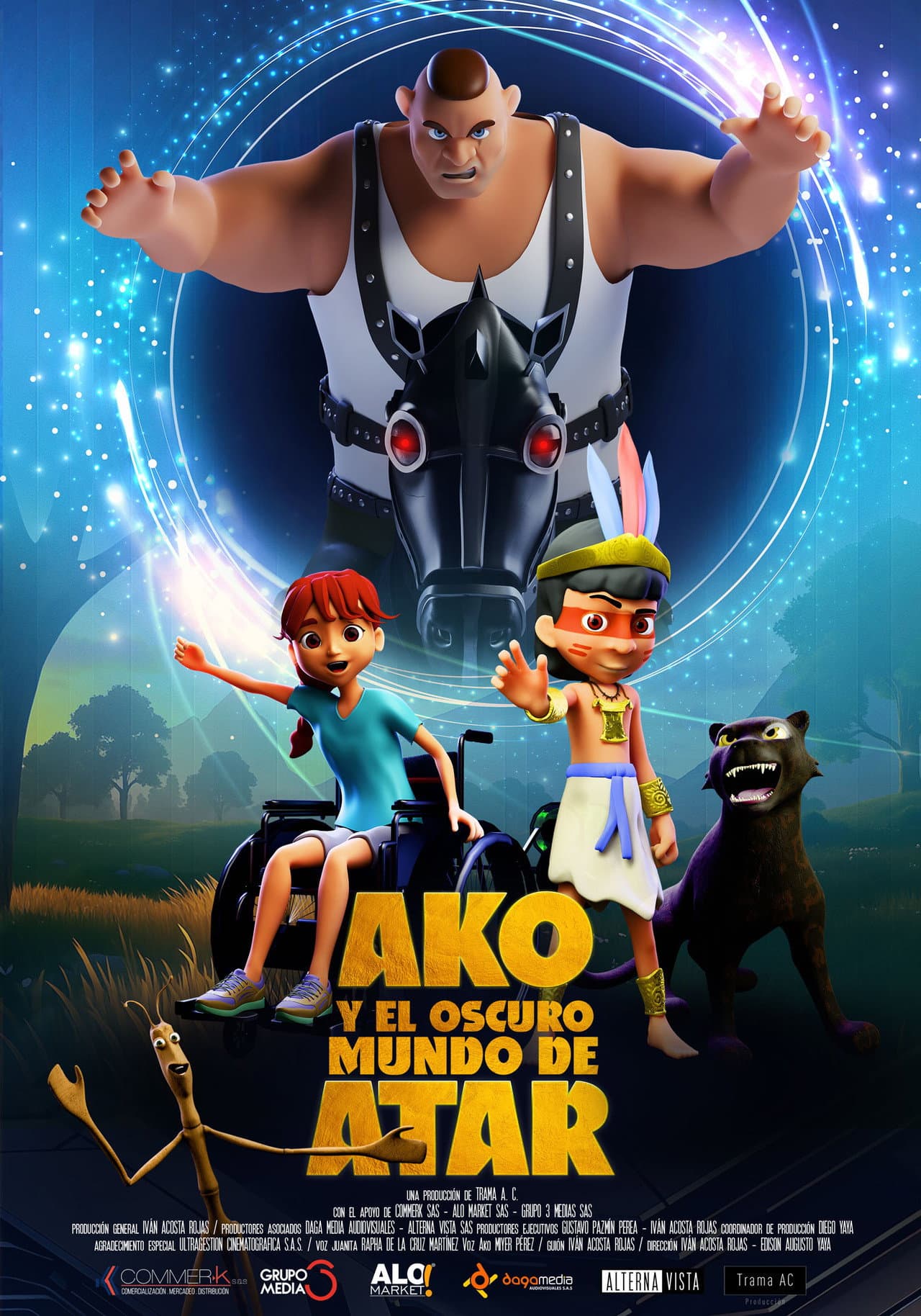 Ako y el Oscuro Mundo de Atar preview 2