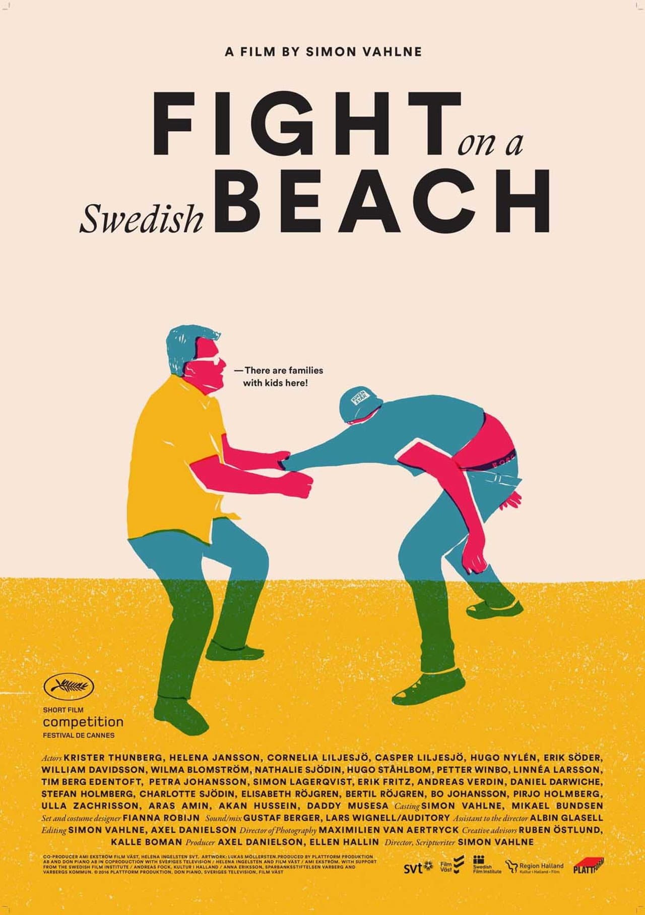 Fight on a Swedish Beach!! preview 2
