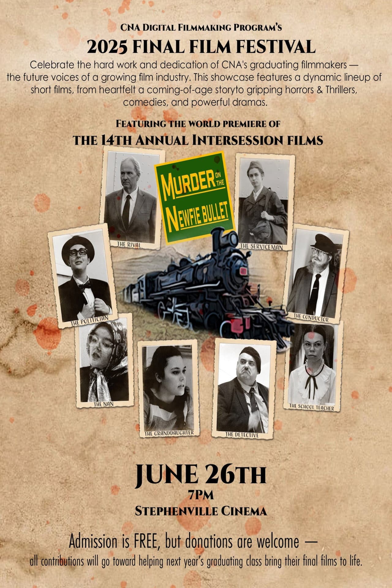 Murder on the Newfie Bullet preview 2