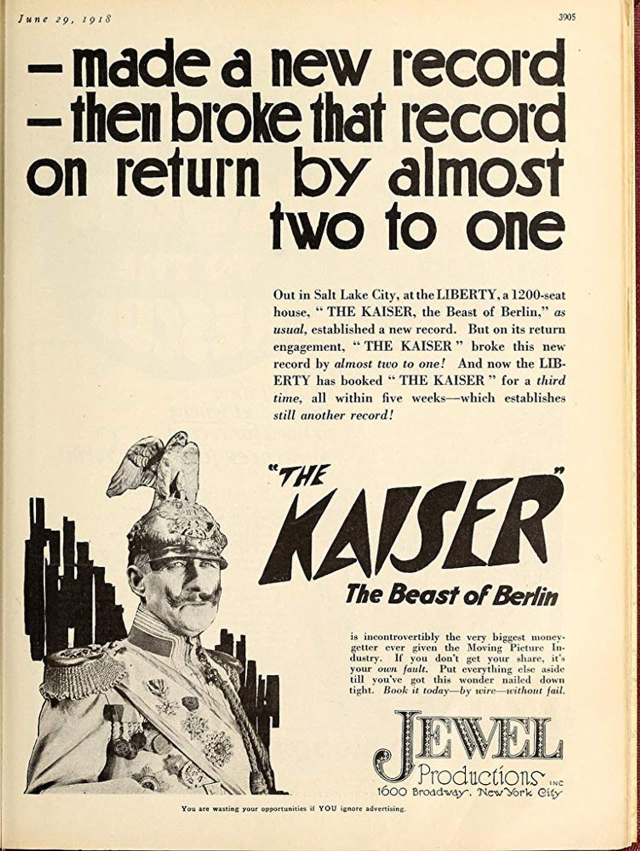 The Kaiser, the Beast of Berlin preview 1