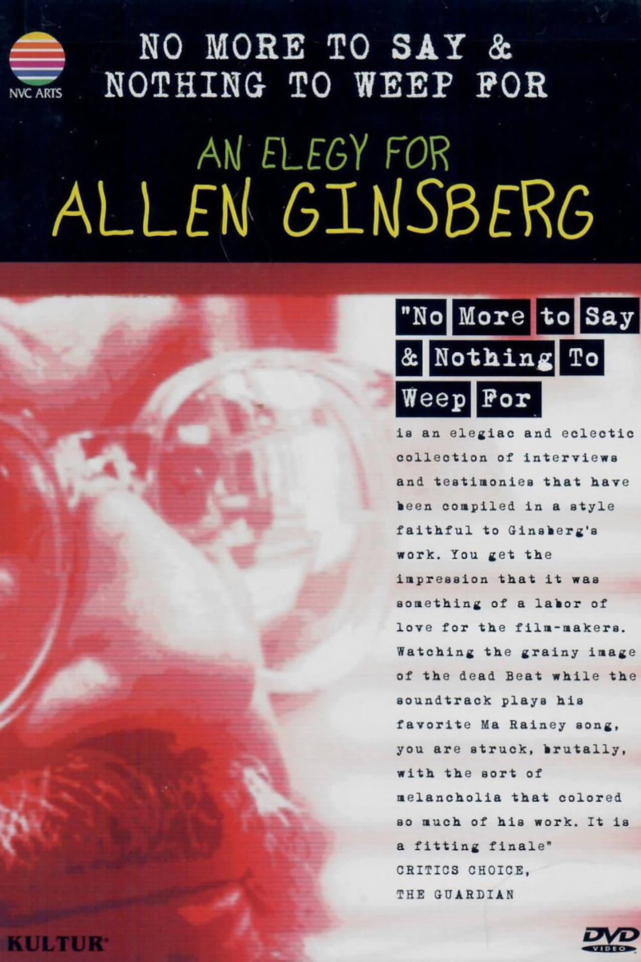 No More to Say & Nothing to Weep For: An Elegy for Allen Ginsberg preview 1