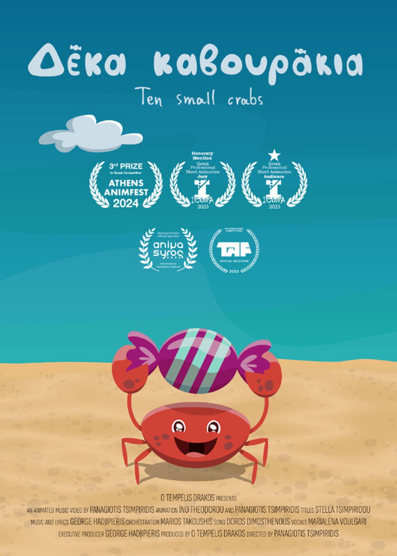 Ten small crabs preview 1