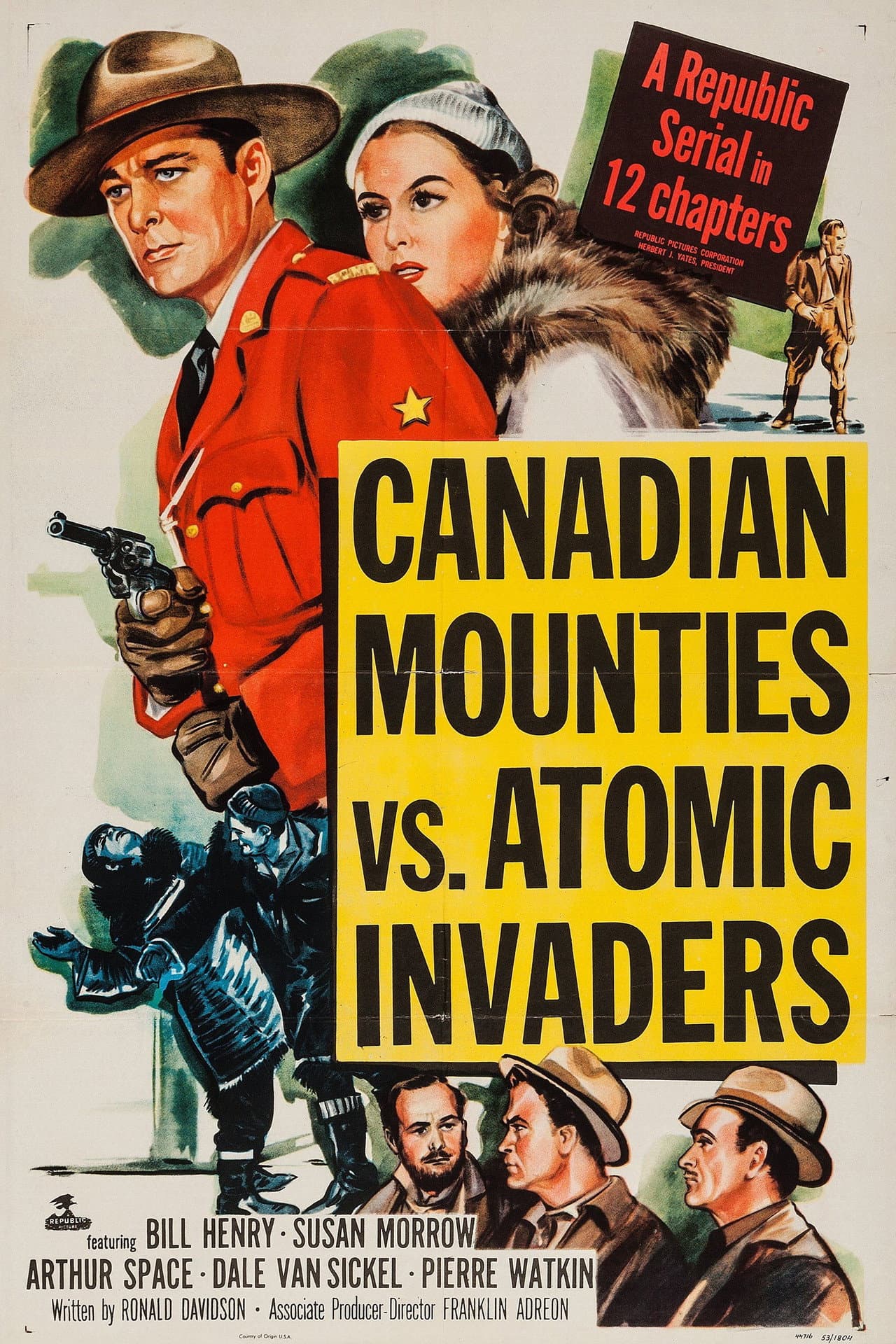 Canadian Mounties vs. Atomic Invaders preview 1