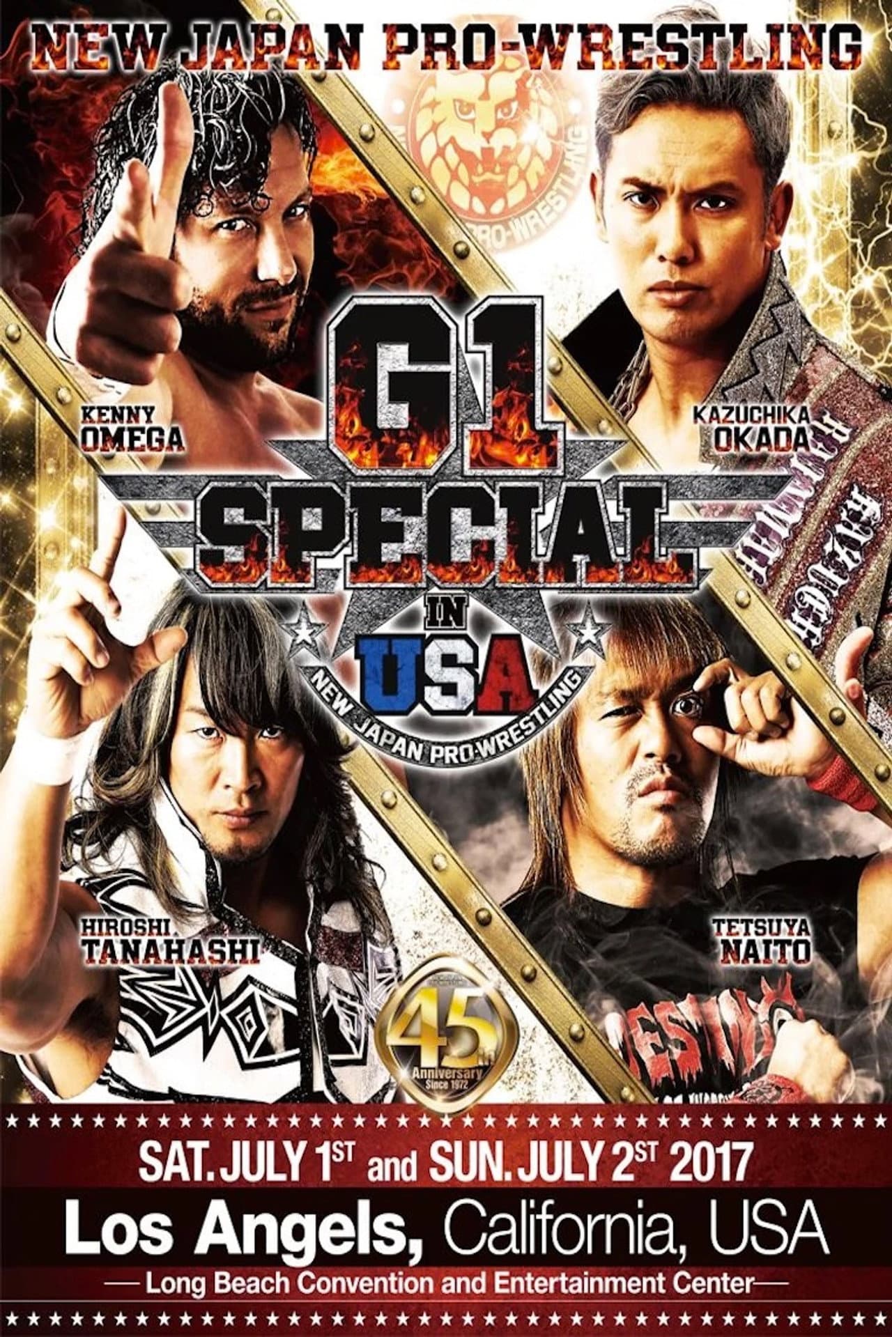 NJPW G1 Special in USA 2017 - Night 2 preview 2