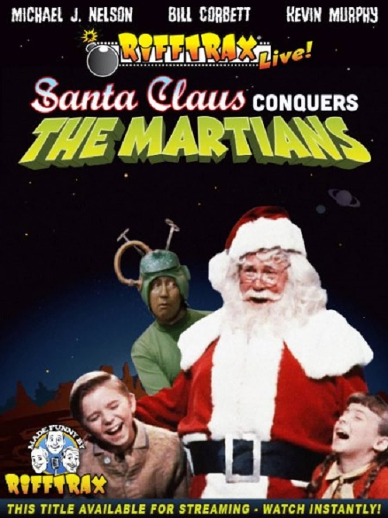 Rifftrax Live: Santa Claus Conquers the Martians preview 1