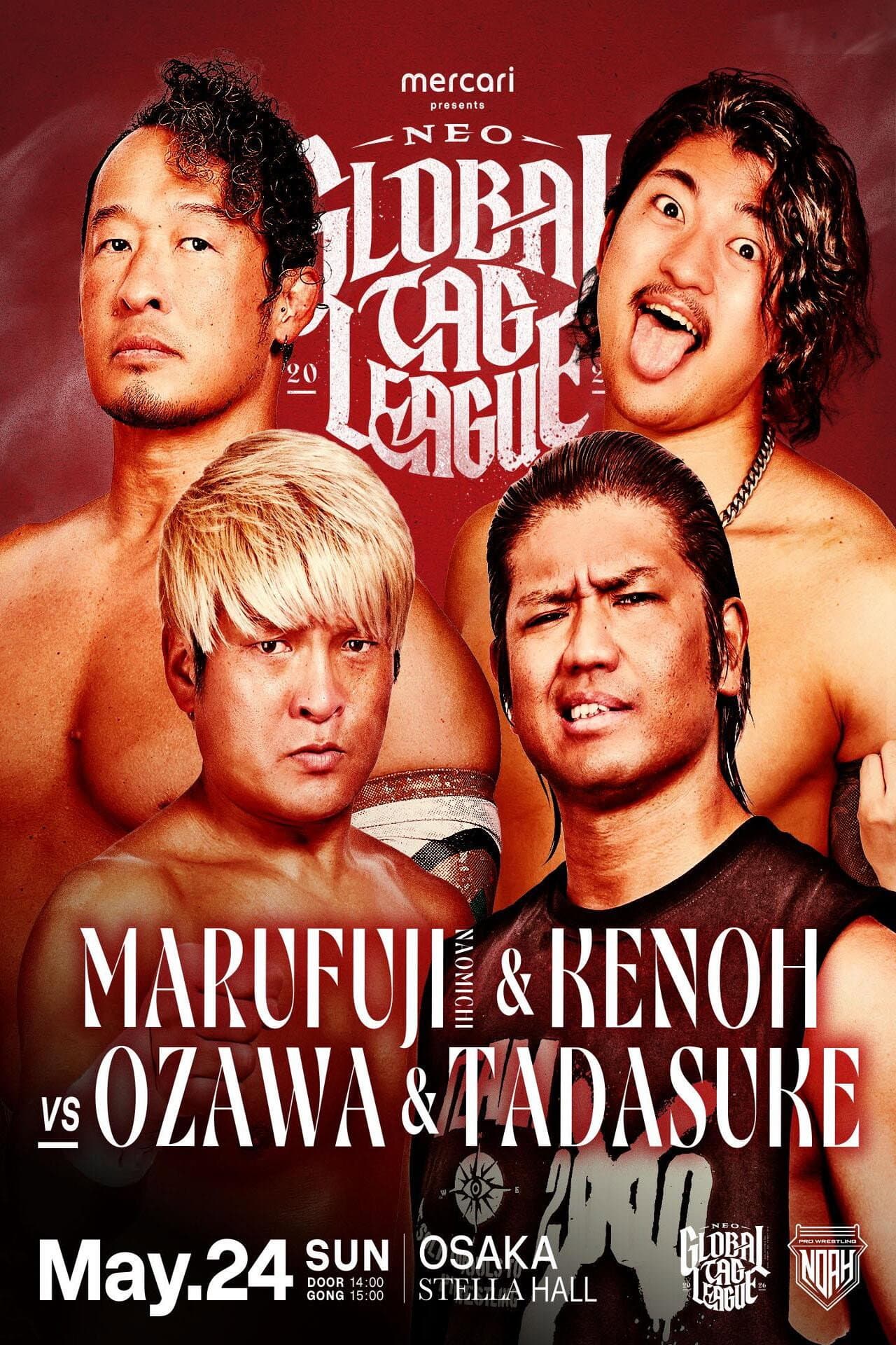 NOAH Neo Global Tag League 2026 ~ Day 2 preview 2
