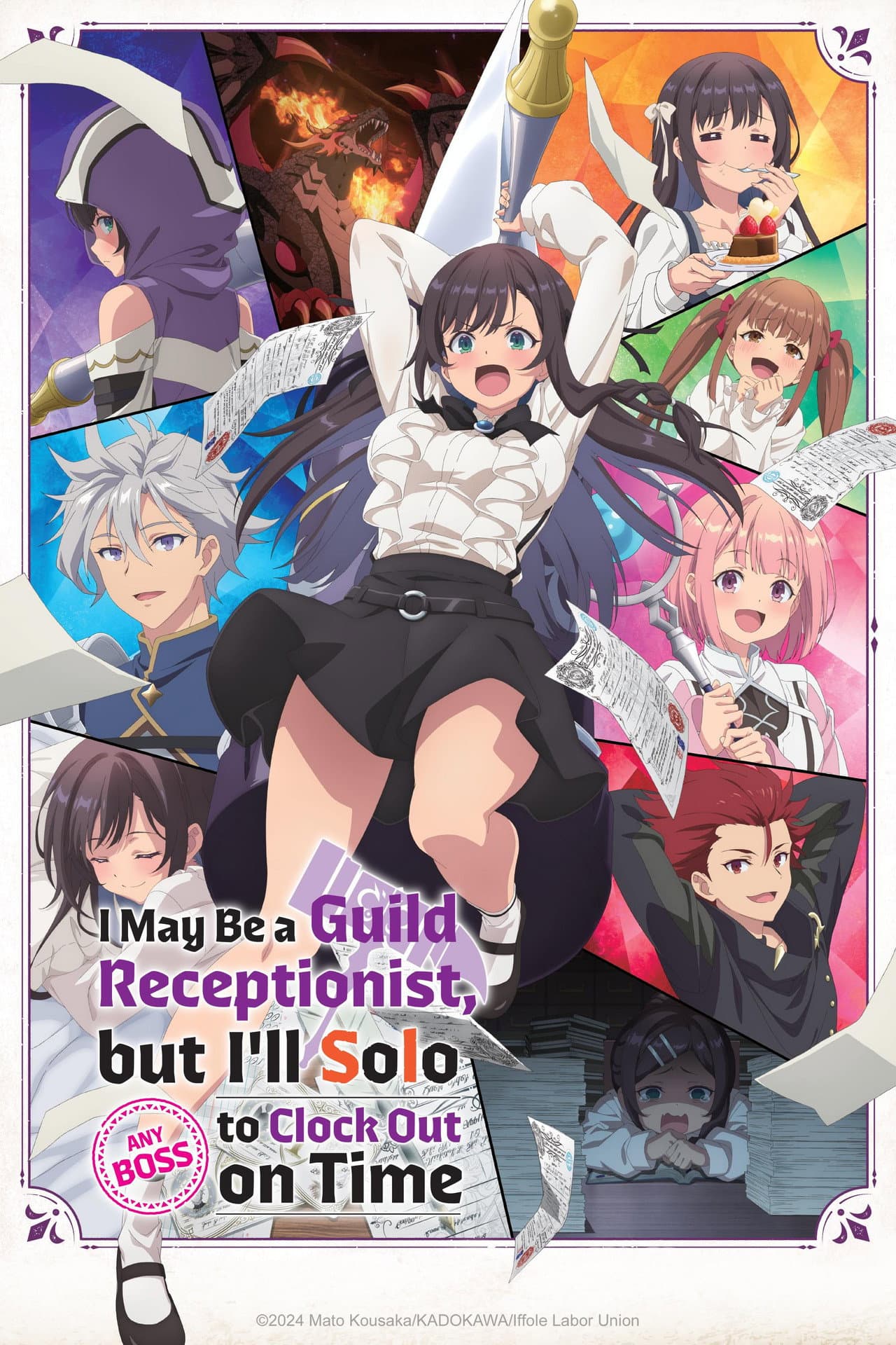 I May Be a Guild Receptionist, but I'll Solo Any Boss to Clock Out on Time preview 2