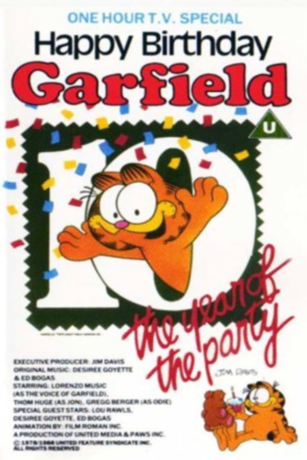 Happy Birthday Garfield preview 1