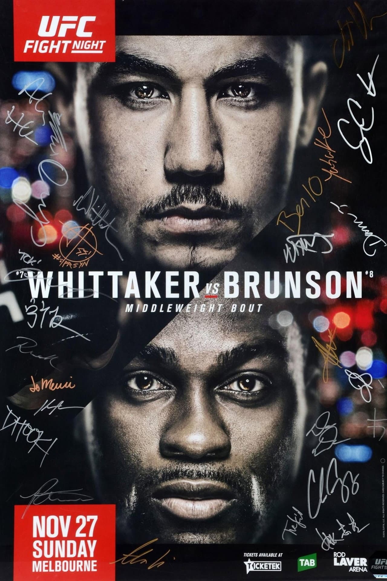UFC Fight Night 101: Whittaker vs. Brunson preview 1