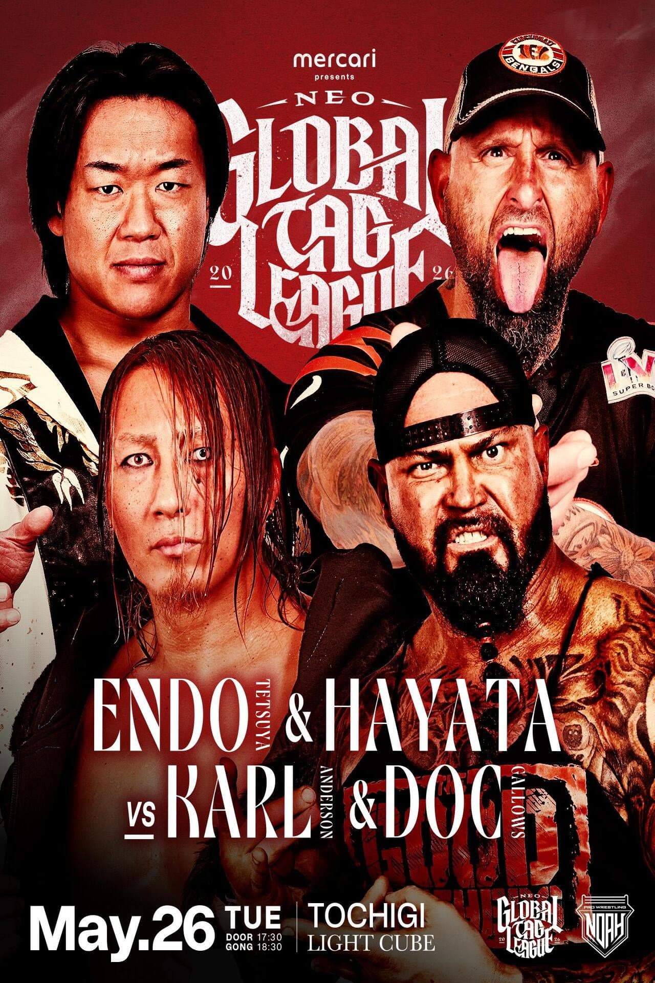 NOAH Neo Global Tag League 2026 ~ Day 3 preview 2