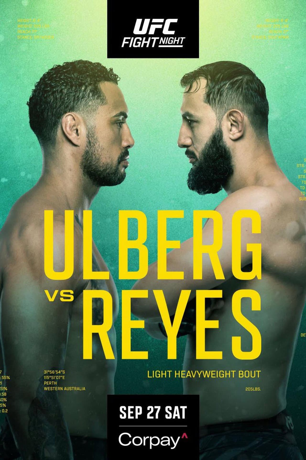 UFC Fight Night 260: Ulberg vs. Reyes preview 2